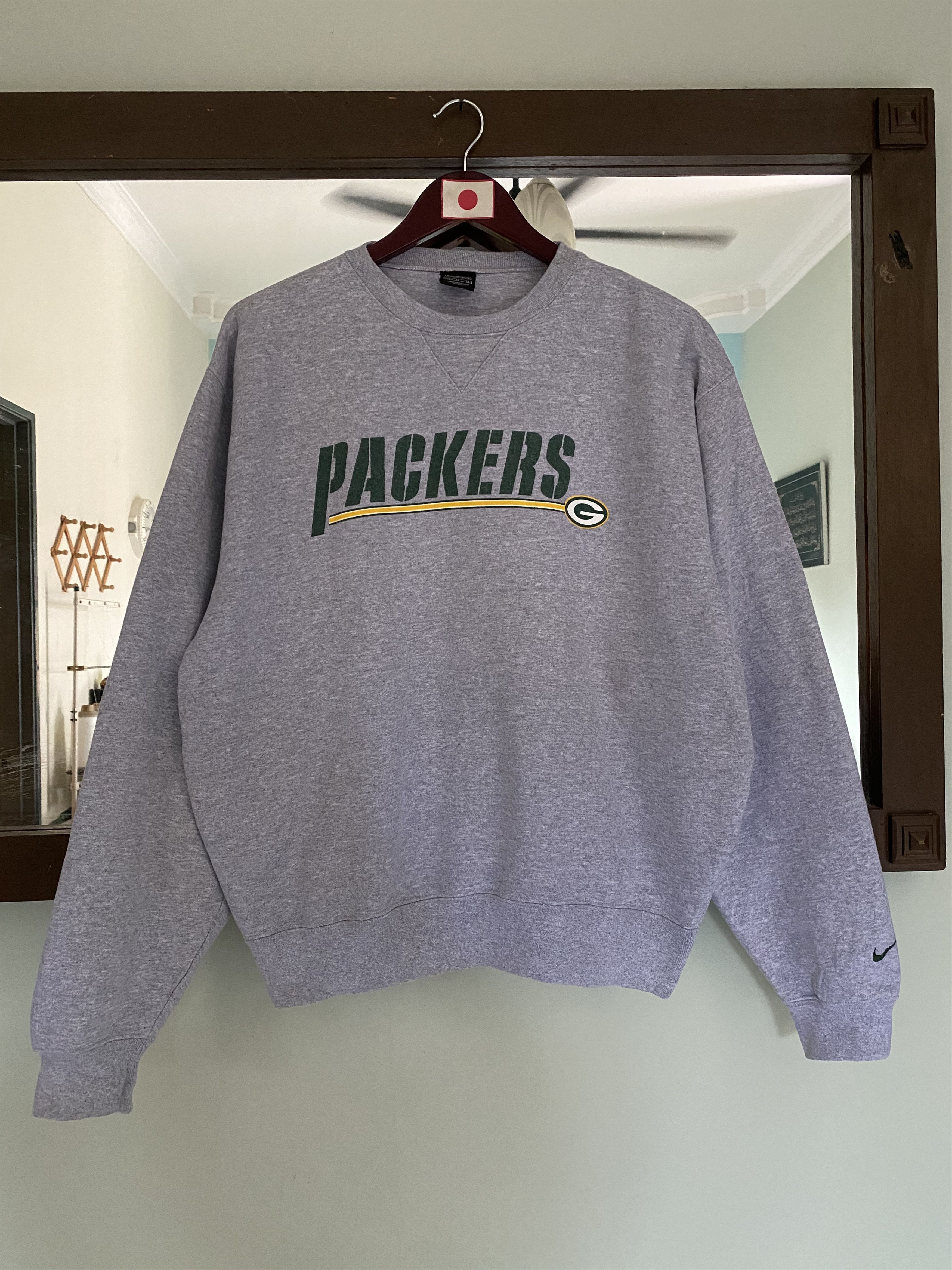 Rare Nike Packers Sweatshirt Big Logo