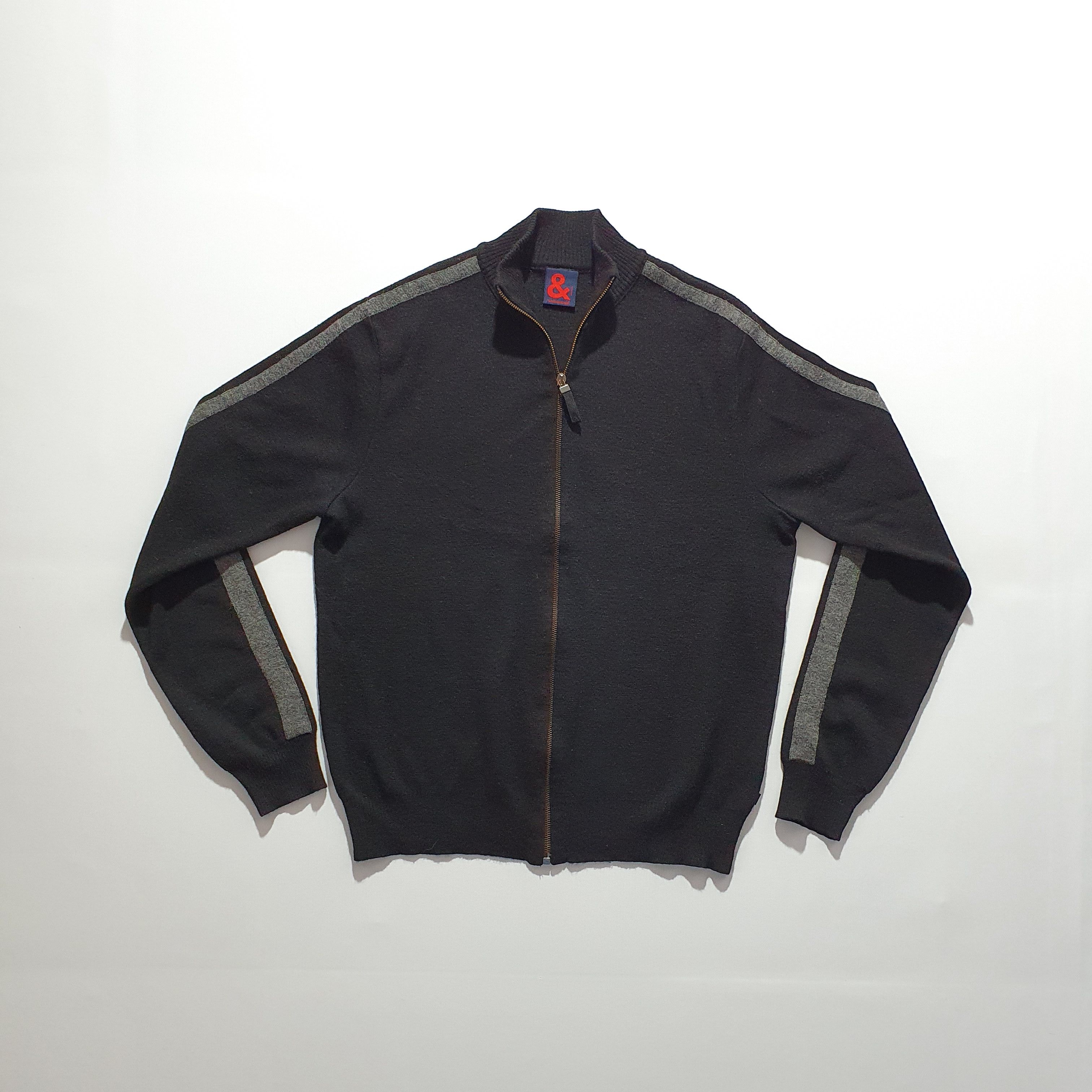 トップス 00s Dolce & Gabbana zip up drivers knit Jersey zip-up hoodie in Black for Men | Dolce&Gabbana® US