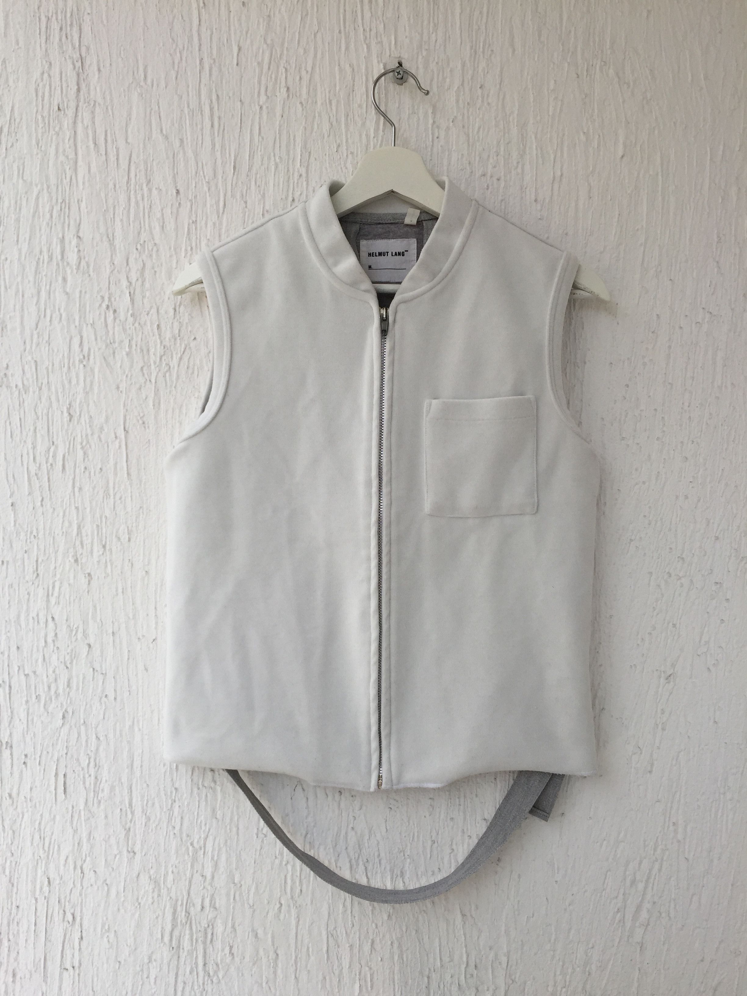 Helmut Lang 2000 Bonded Jersey Bondage Bomber Vest with Harness Straps –  ENDYMA