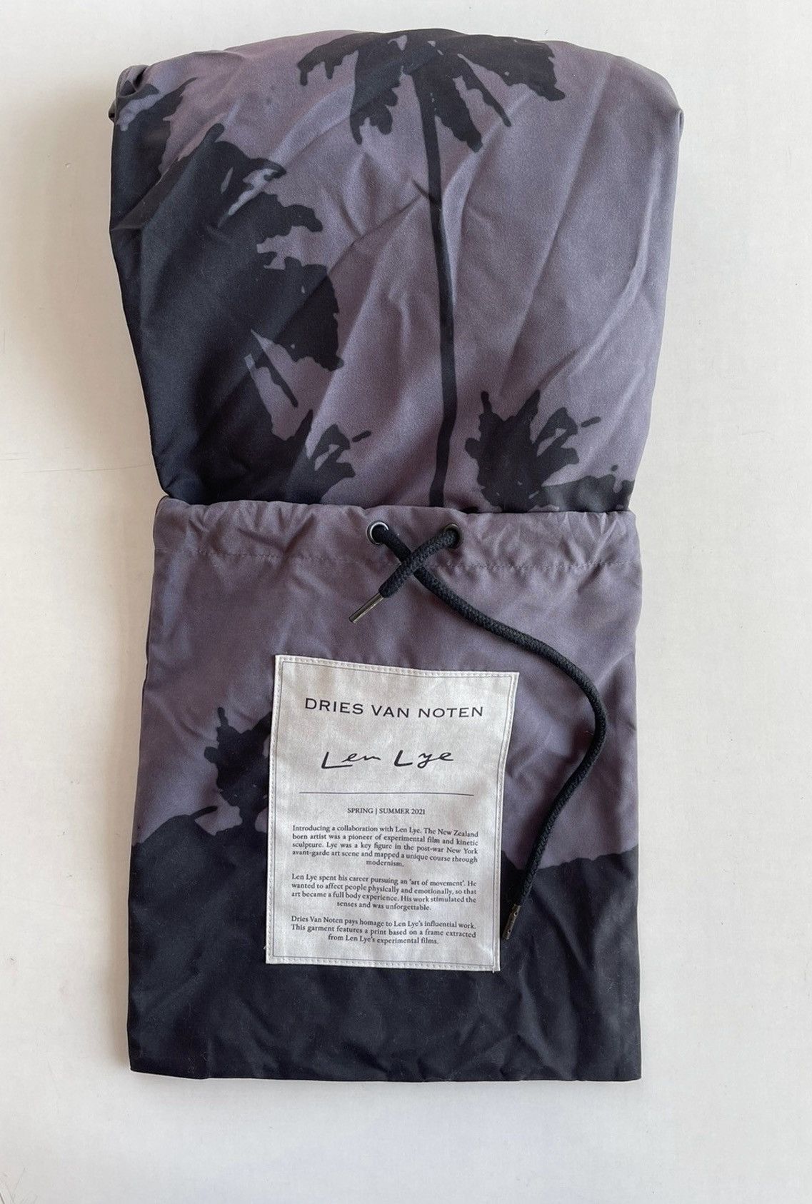 Dries Van Noten Dries Van Noten x Len Lye grey palm tree shorts Size US 30 / EU 46 - 5 Thumbnail