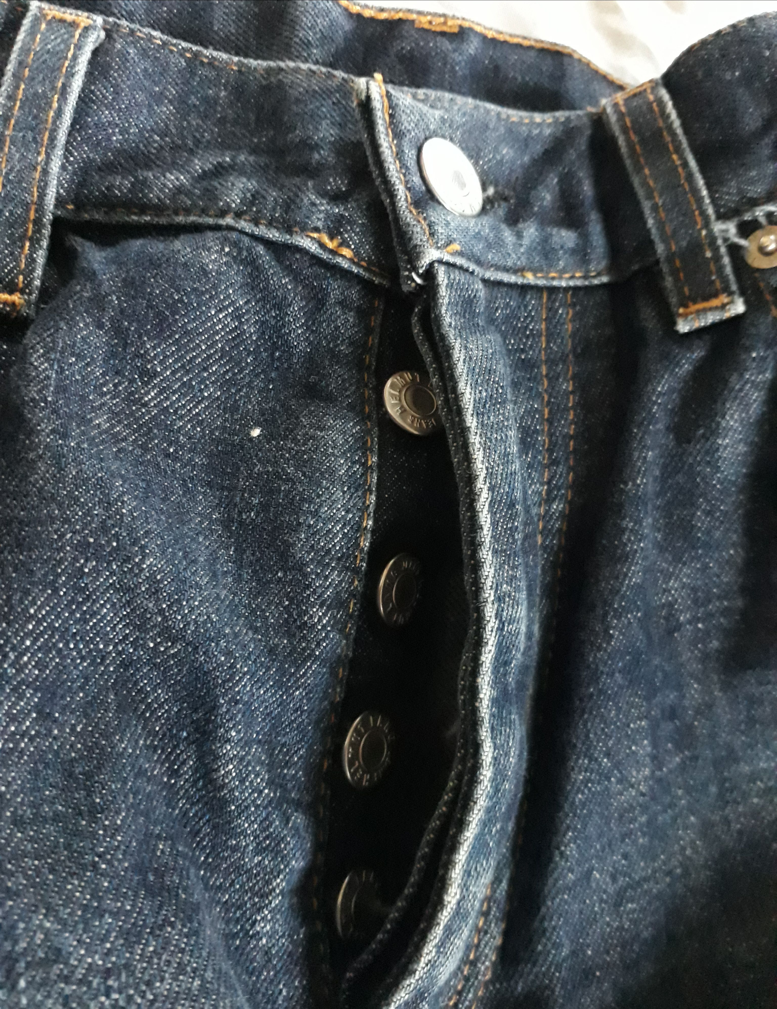 Helmut Lang 💥HELMUT LANG STONEWASH DENIM PANT Size US 30 / EU 46 - 8 Thumbnail