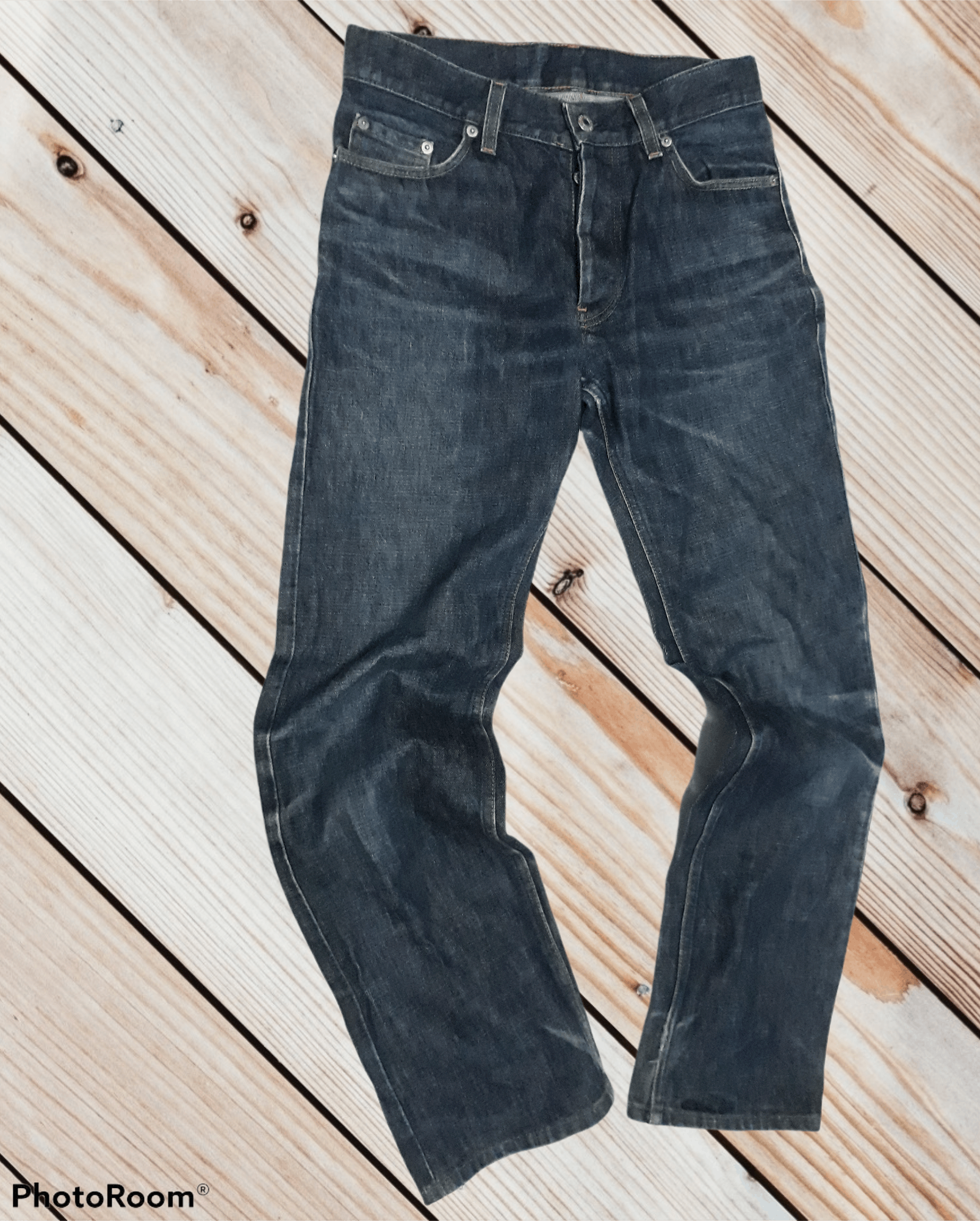 Helmut Lang 💥HELMUT LANG STONEWASH DENIM PANT Size US 30 / EU 46 - 3 Thumbnail