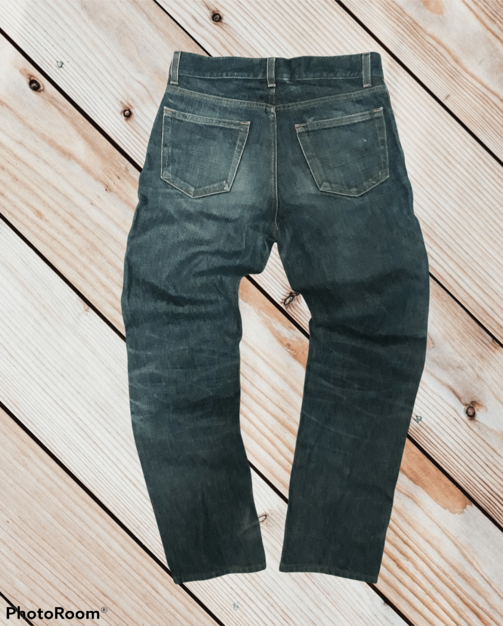Helmut Lang 💥HELMUT LANG STONEWASH DENIM PANT Size US 30 / EU 46 - 4 Thumbnail