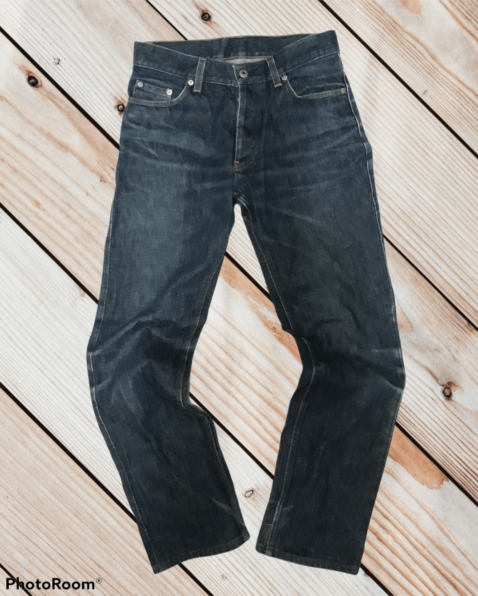 Helmut Lang 💥HELMUT LANG STONEWASH DENIM PANT Size US 30 / EU 46 - 1 Thumbnail