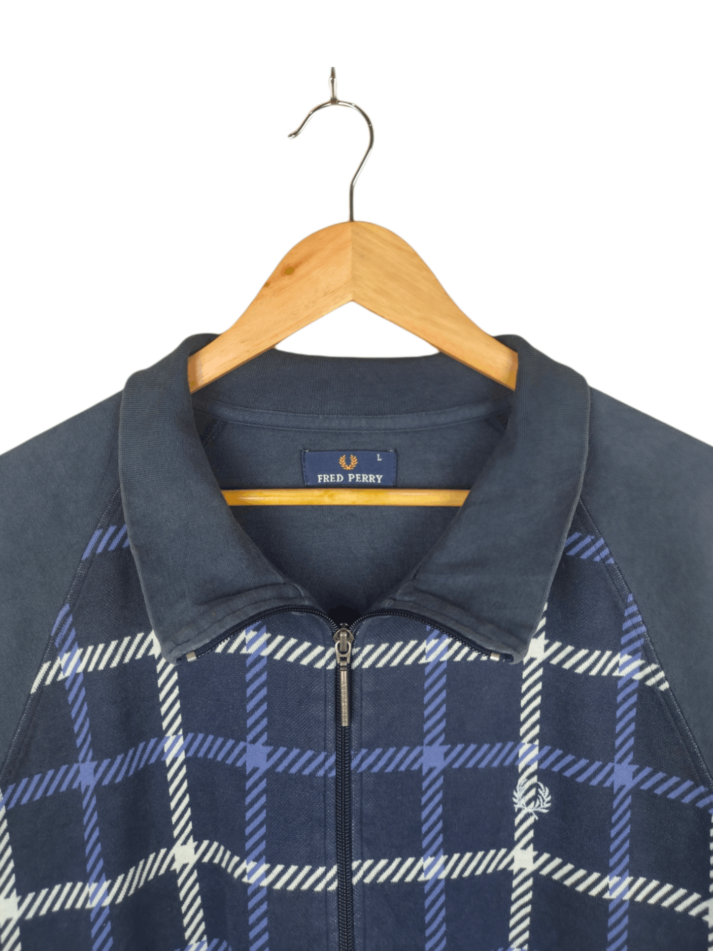 Vintage Fred Perry Zipper Track Top Sweater