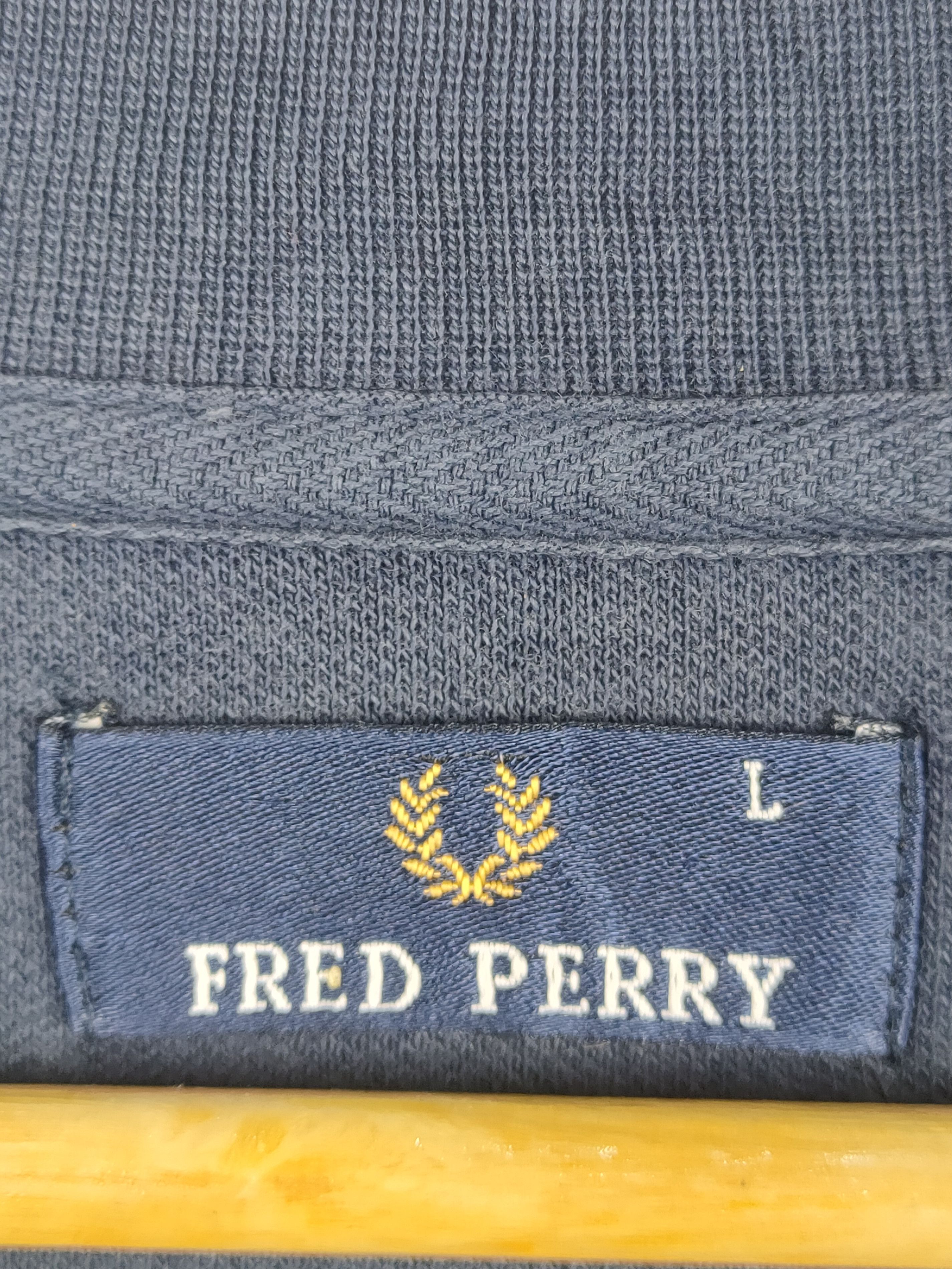 Vintage Fred Perry Zipper Track Top Sweater