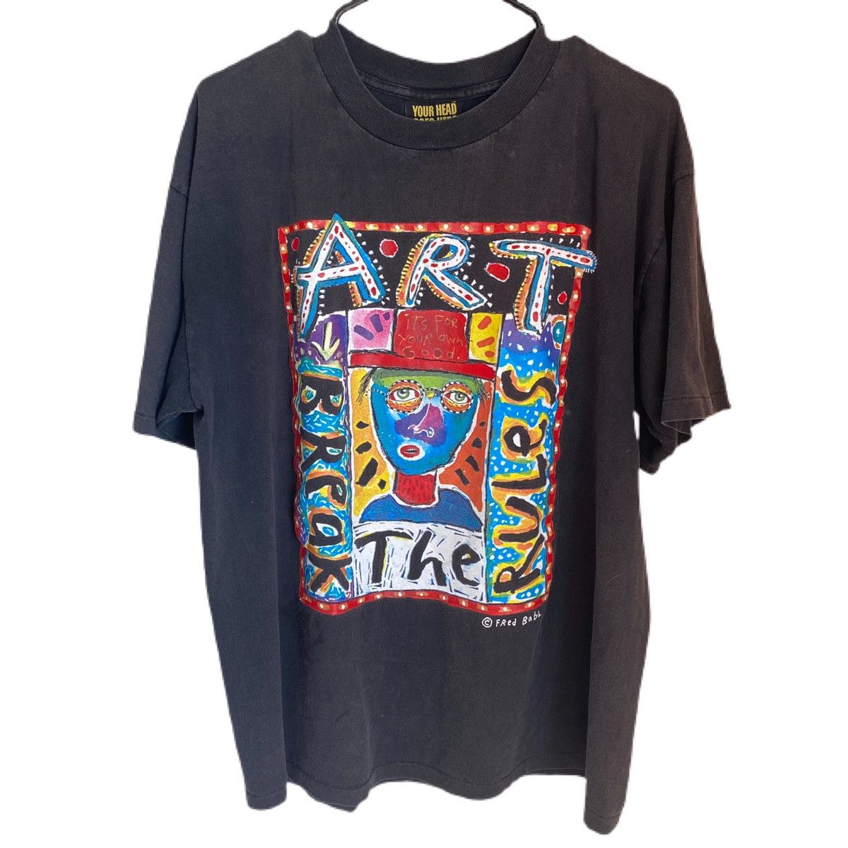 vintage art t-シャツ History of Art - Print T-shirt