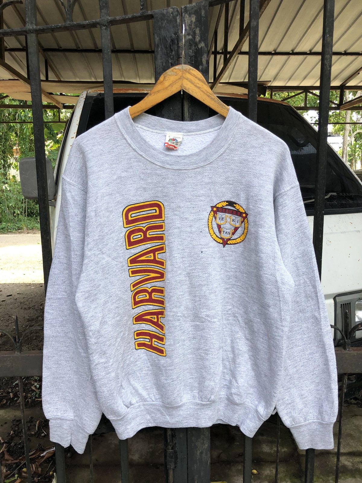 Vintage Vintage Harvard University Sweatshirt Medium Size Size US M / EU 48-50 / 2 - 1 Thumbnail