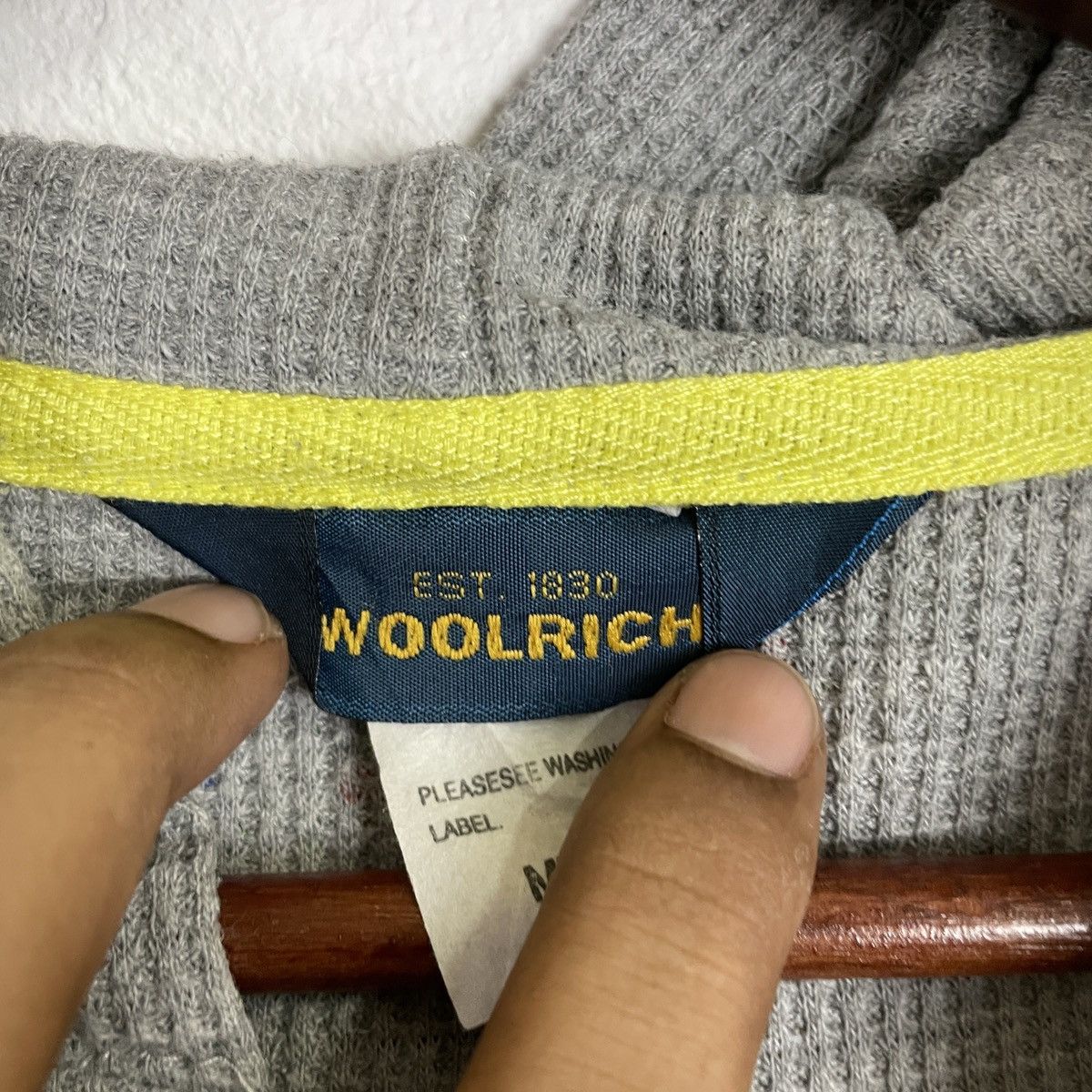 Vintage × Woolrich Woolen Mills Vintage Woolrich Zipper Ups Hoodies Jacket Size US XS / EU 42 / 0 - 5 Thumbnail