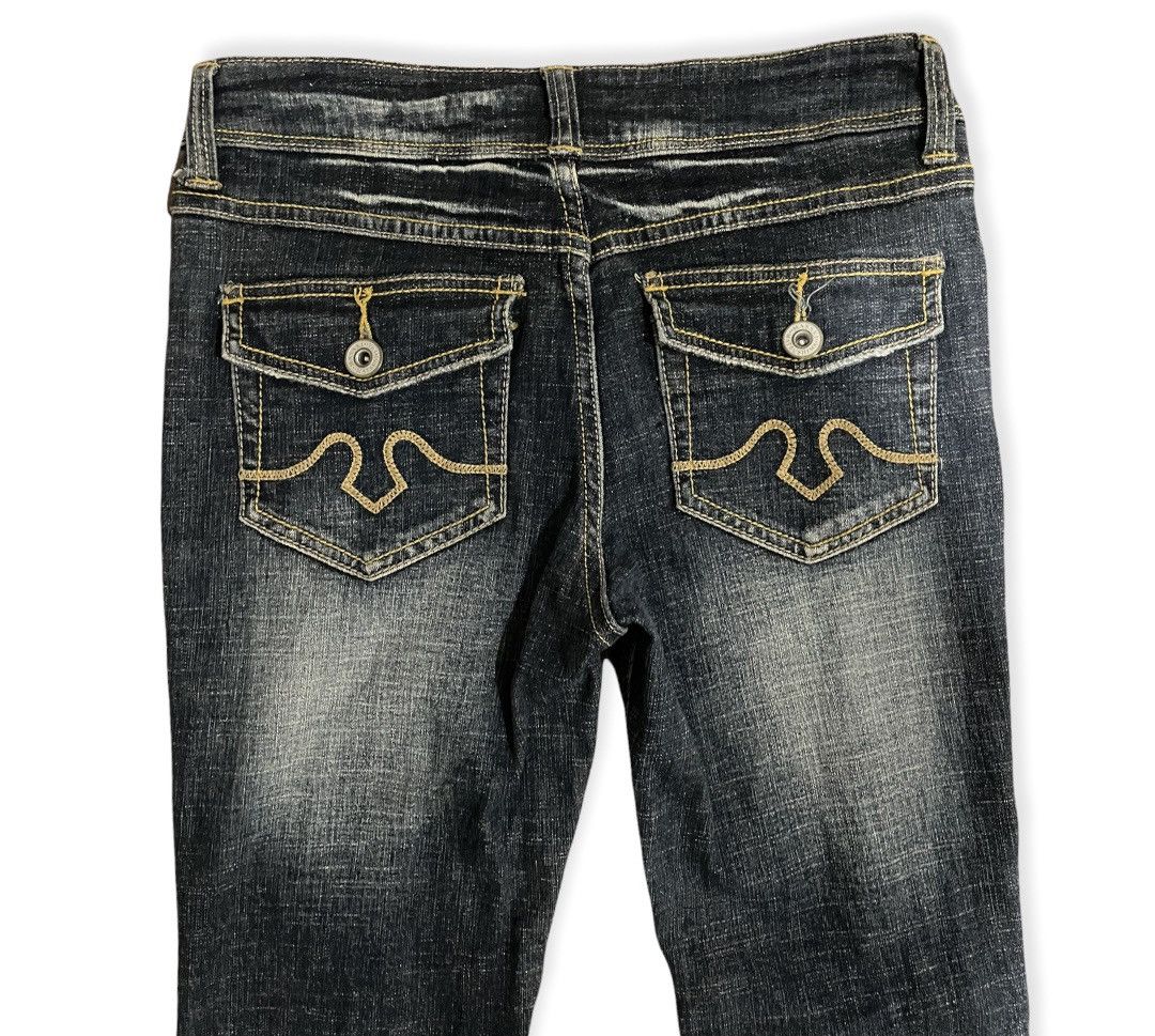 If Six Was Nine Masaki Matsushima Low Rise Stone Wash Designer Jeans Size US 30 / EU 46 - 9 Thumbnail