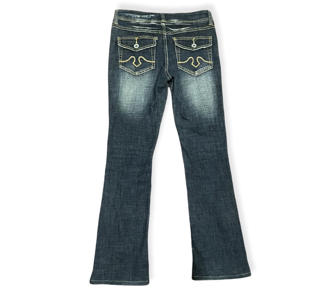 If Six Was Nine Masaki Matsushima Low Rise Stone Wash Designer Jeans Size US 30 / EU 46 - 2 Thumbnail