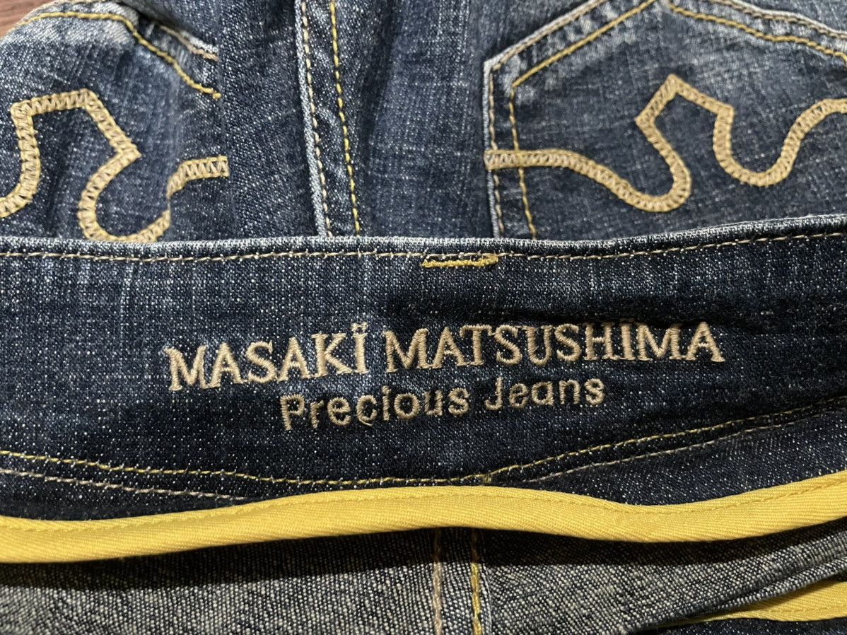 If Six Was Nine Masaki Matsushima Low Rise Stone Wash Designer Jeans Size US 30 / EU 46 - 17 Thumbnail