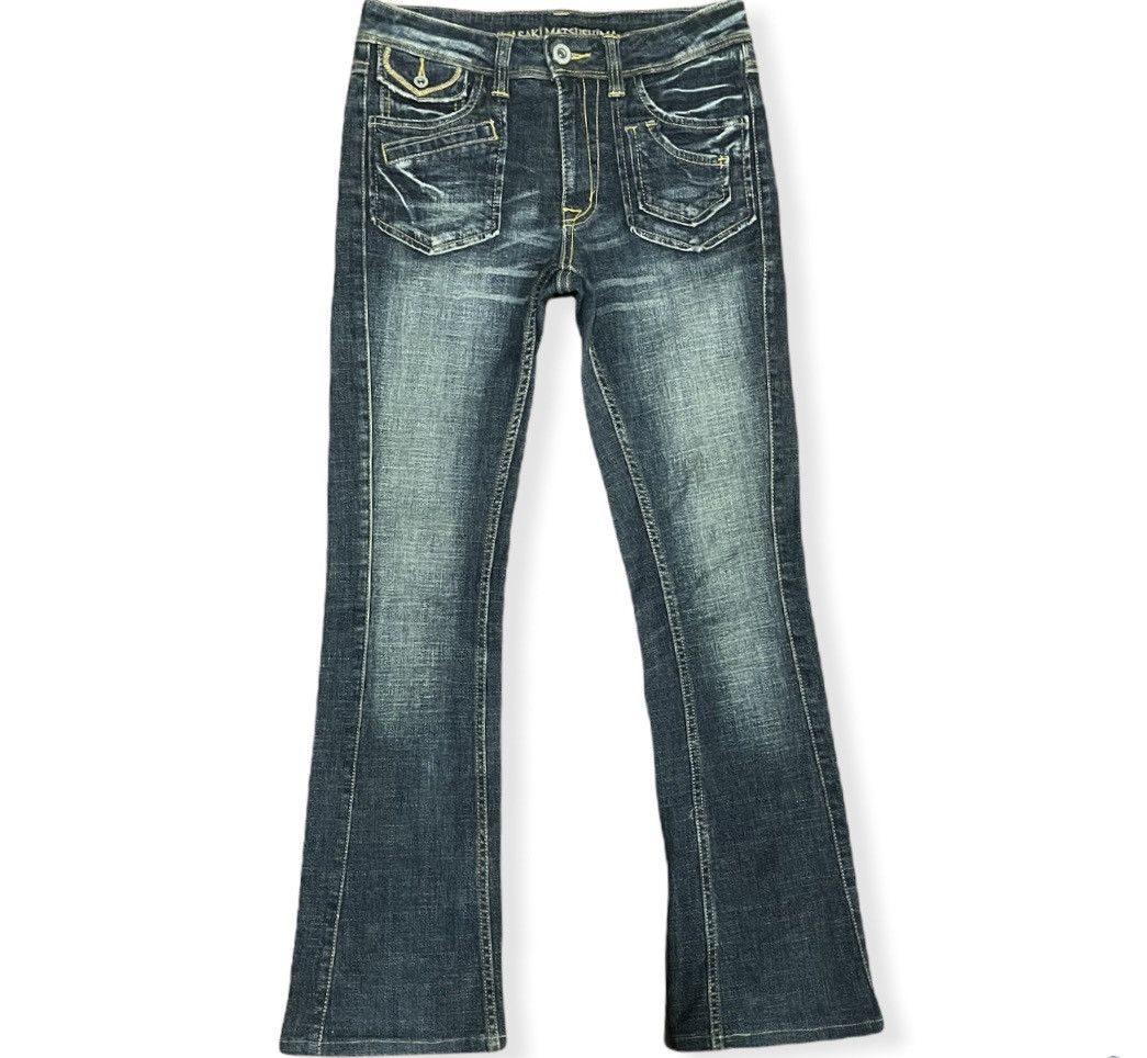 If Six Was Nine Masaki Matsushima Low Rise Stone Wash Designer Jeans Size US 30 / EU 46 - 3 Thumbnail