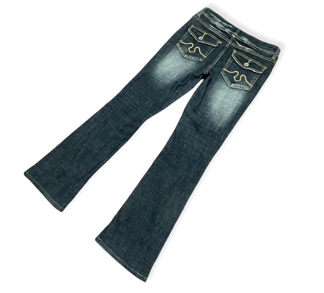If Six Was Nine Masaki Matsushima Low Rise Stone Wash Designer Jeans Size US 30 / EU 46 - 7 Thumbnail
