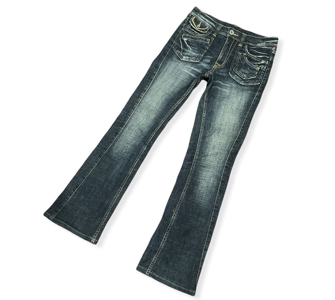 If Six Was Nine Masaki Matsushima Low Rise Stone Wash Designer Jeans Size US 30 / EU 46 - 5 Thumbnail