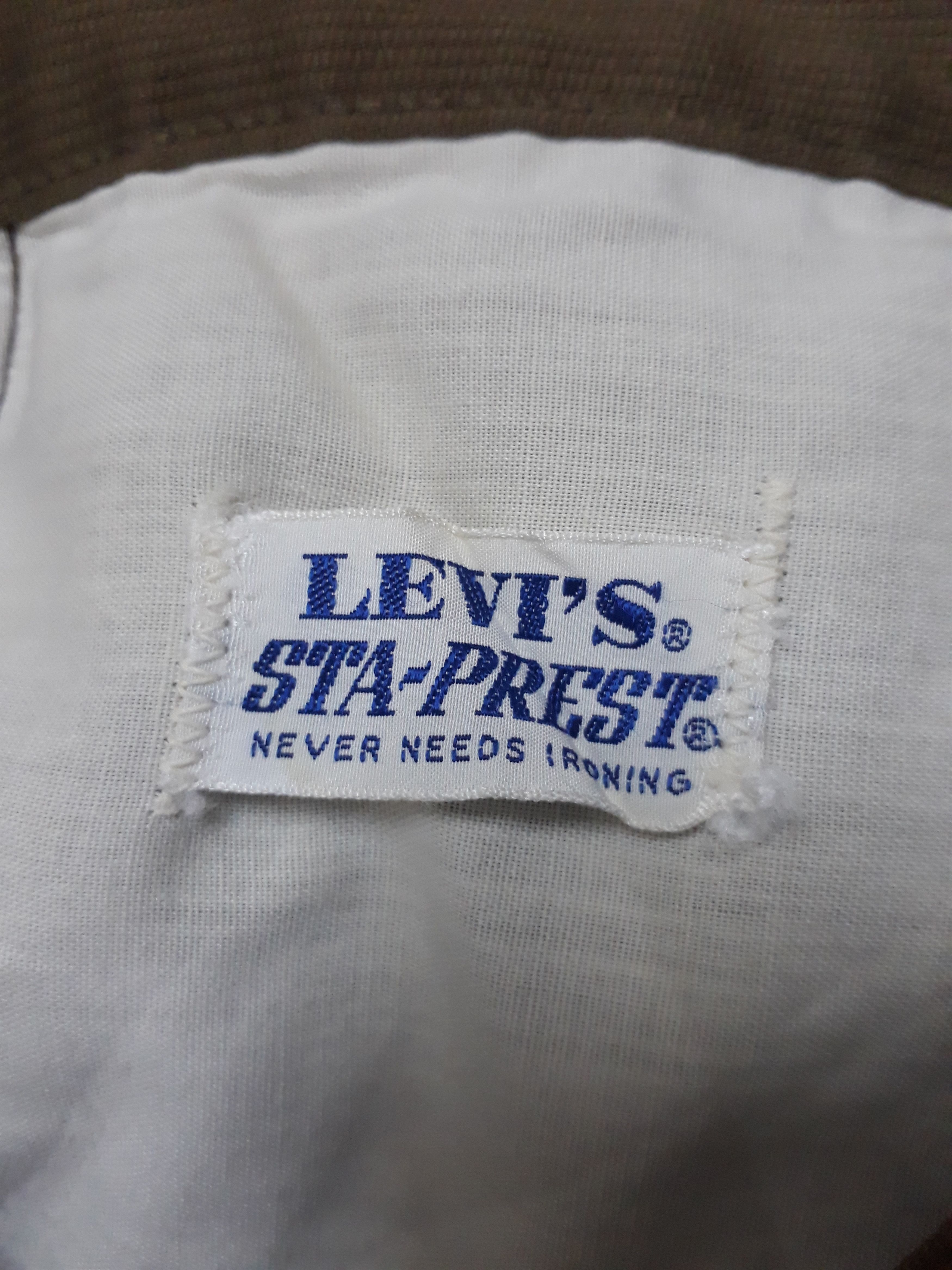 Levi's 💥LEVIS STAPRESE BIG E Button "38" Pant Size US 28 / EU 44 - 7 Thumbnail