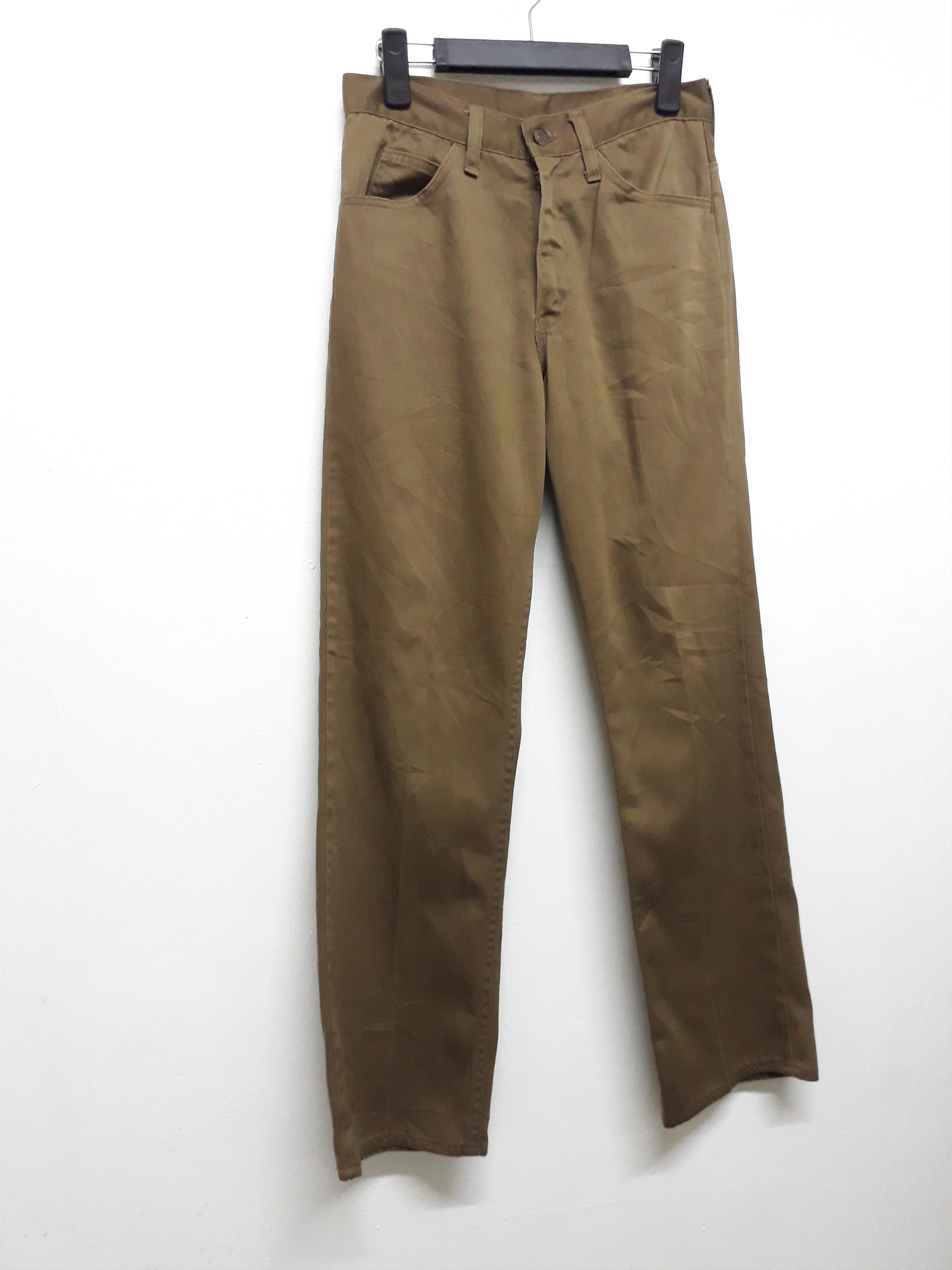 Levi's 💥LEVIS STAPRESE BIG E Button "38" Pant Size US 28 / EU 44 - 8 Thumbnail