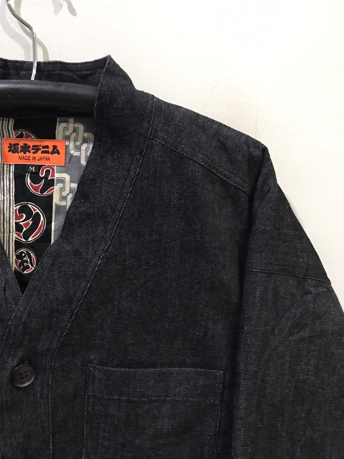 Indigo Japanase Brand Indigo Japan Motive Inner Oversize Kimono Size US M / EU 48-50 / 2 - 3 Thumbnail