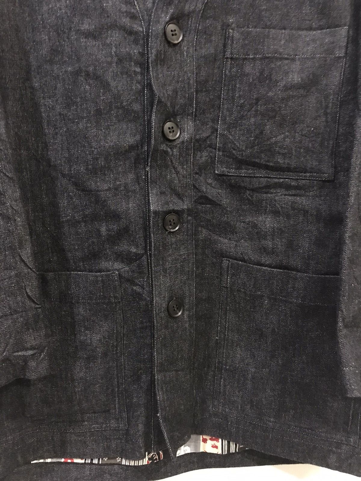 Indigo Japanase Brand Indigo Japan Motive Inner Oversize Kimono Size US M / EU 48-50 / 2 - 9 Thumbnail