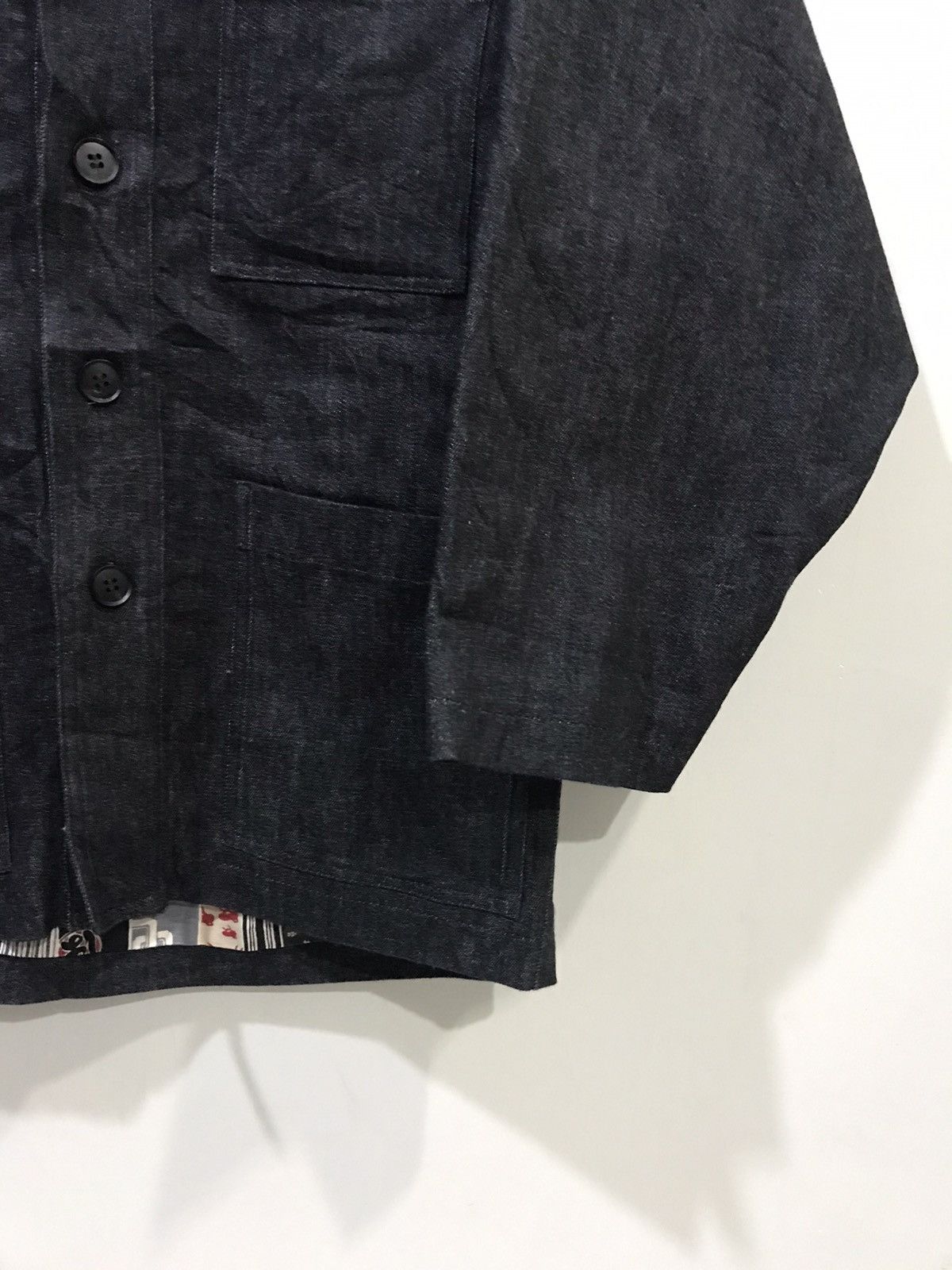 Indigo Japanase Brand Indigo Japan Motive Inner Oversize Kimono Size US M / EU 48-50 / 2 - 5 Thumbnail