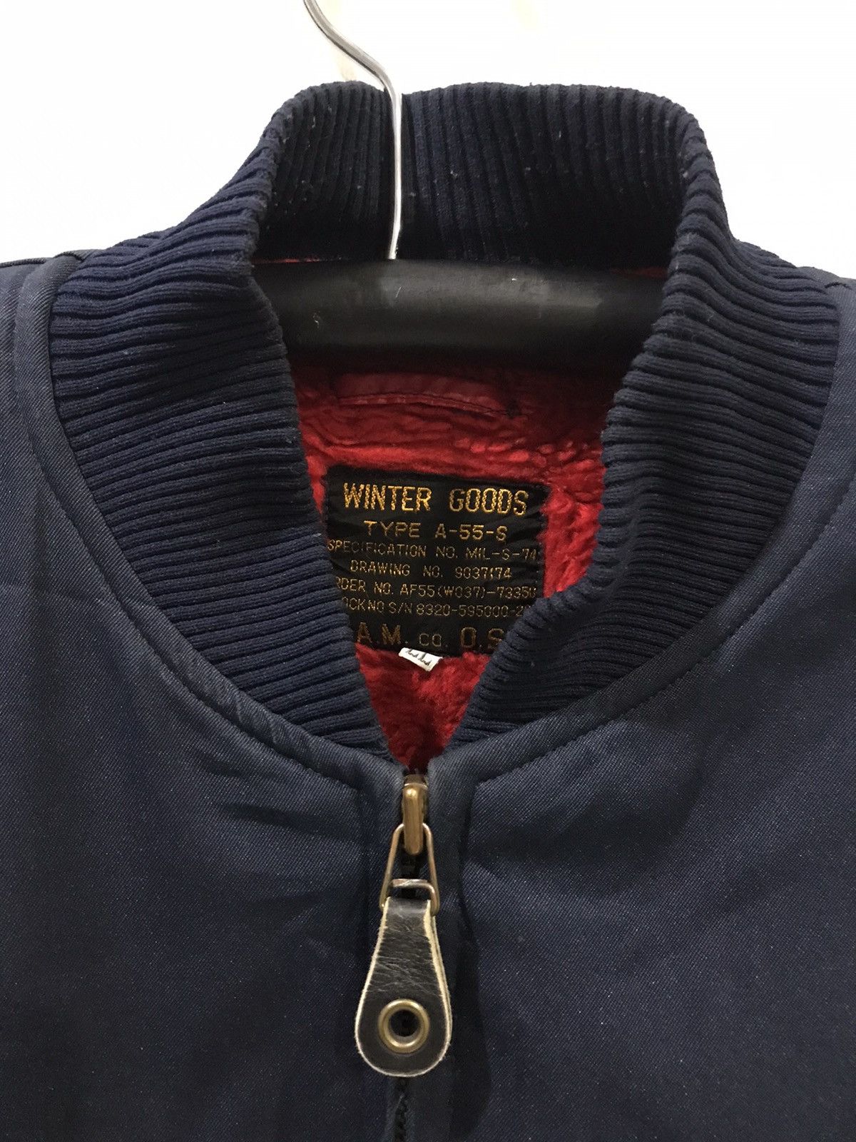 Other AMCOOS Winter Goods Red Sherpa Bomber Jacket Size US XL / EU 56 / 4 - 2 Thumbnail