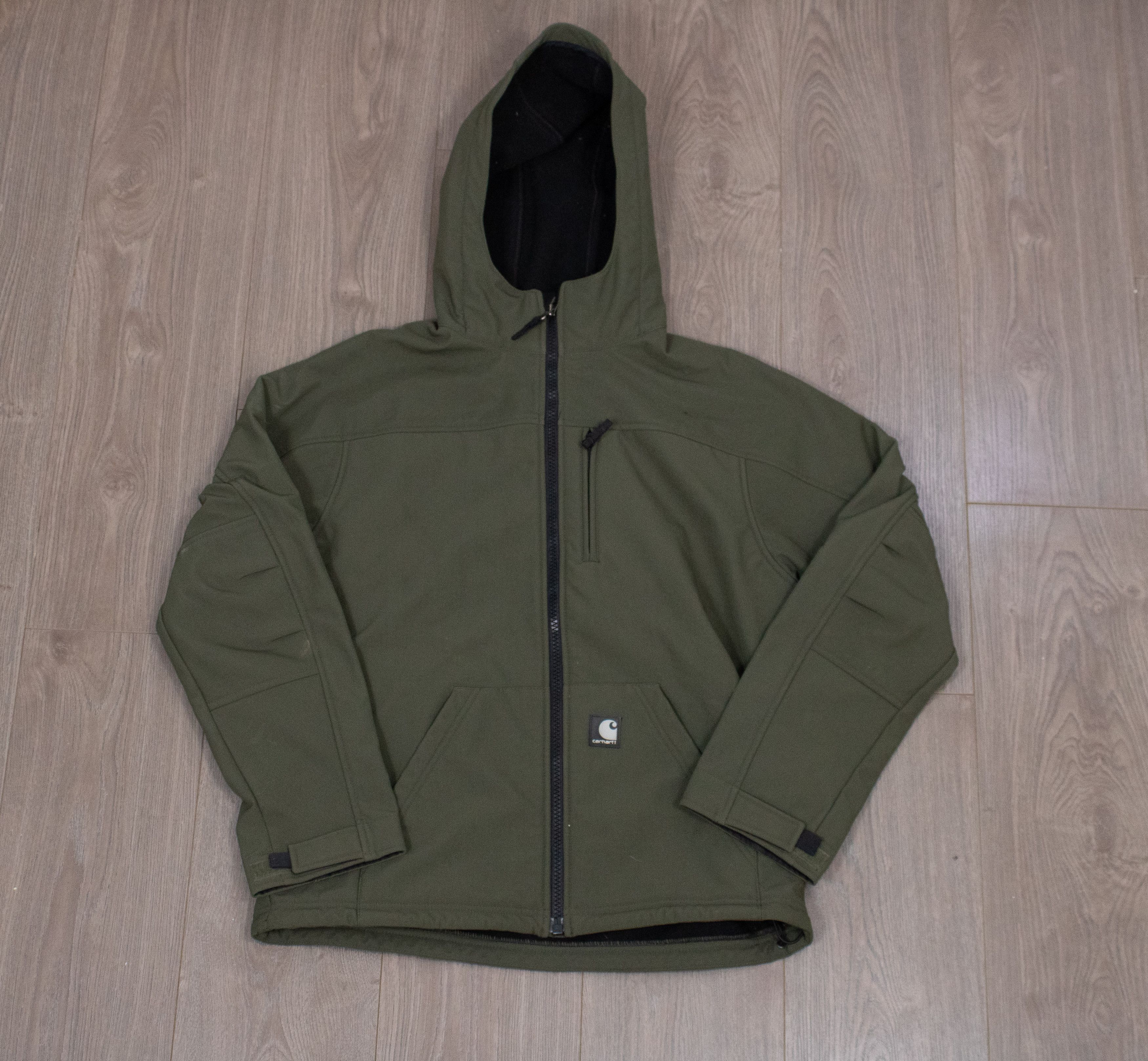 Y2K 2010s Carhartt Forest Green Light Jacket
