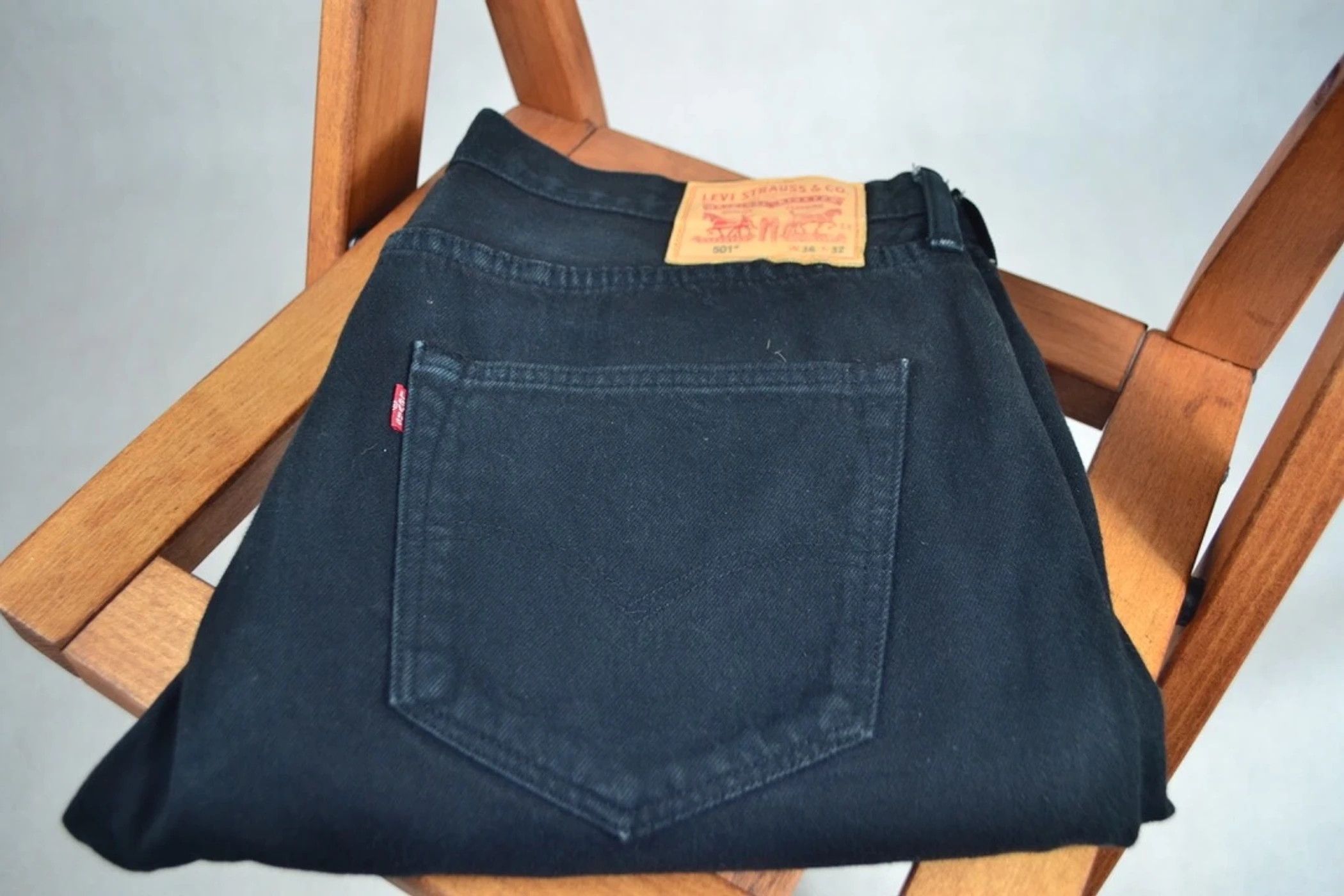Levi's Levis 501 90s vintage denim jeans size 36 Size US 36 / EU 52 - 1 Thumbnail