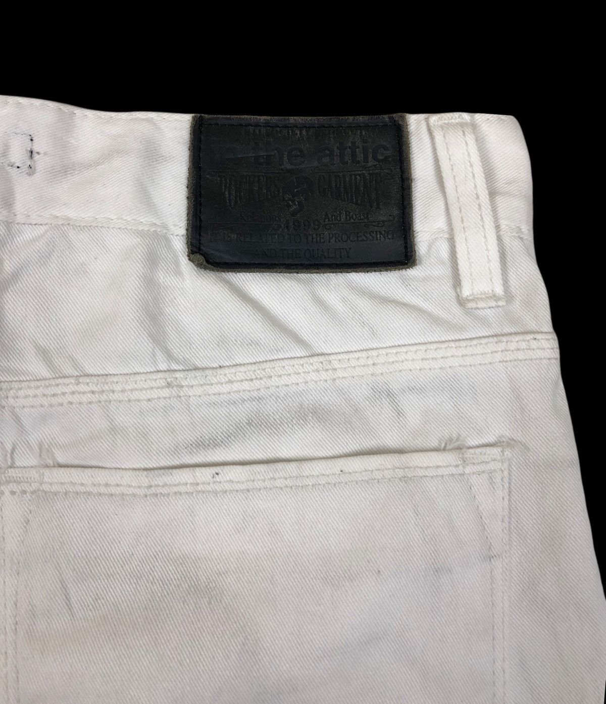 Japanese Brand In the Attic Distressed Denim Jeans Size US 32 / EU 48 - 10 Thumbnail