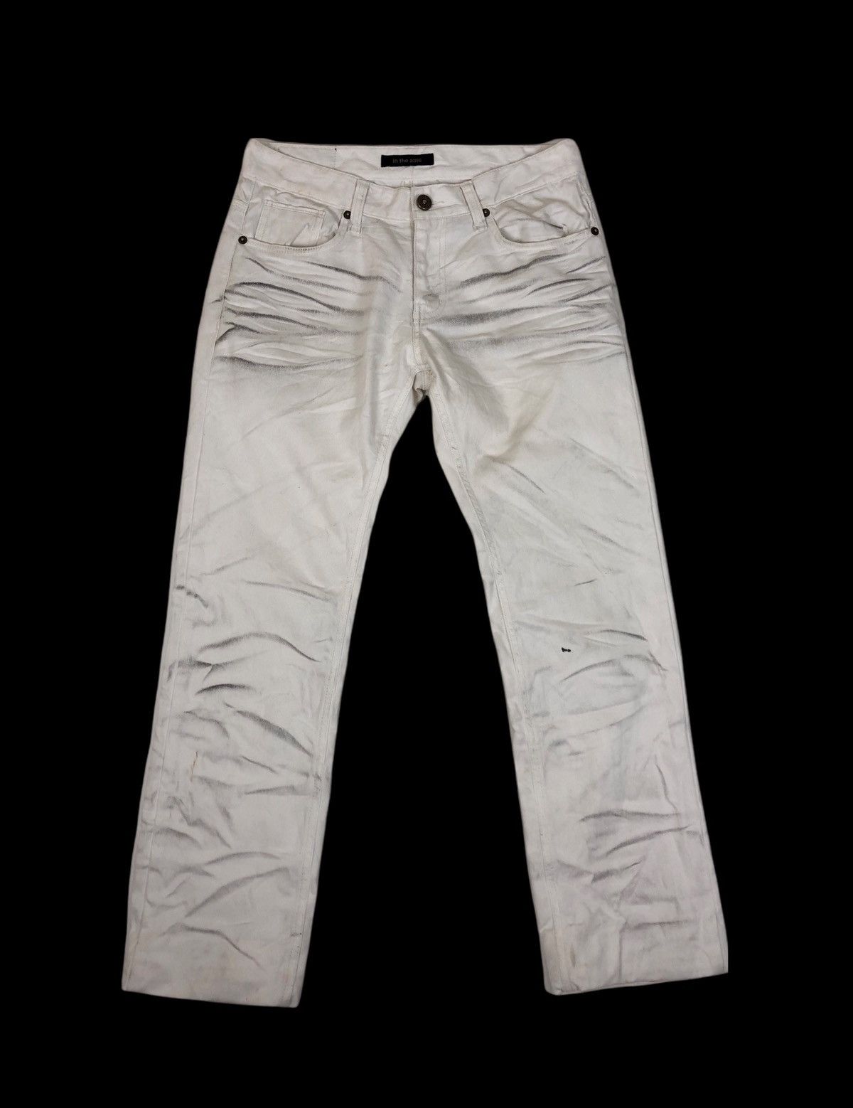 Japanese Brand In the Attic Distressed Denim Jeans Size US 32 / EU 48 - 1 Thumbnail