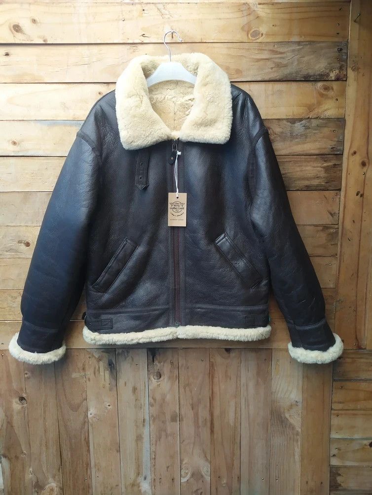MILITARY CLOTHING AIR FORCE LEATHER TYPE B3 FLIGHT JACKET