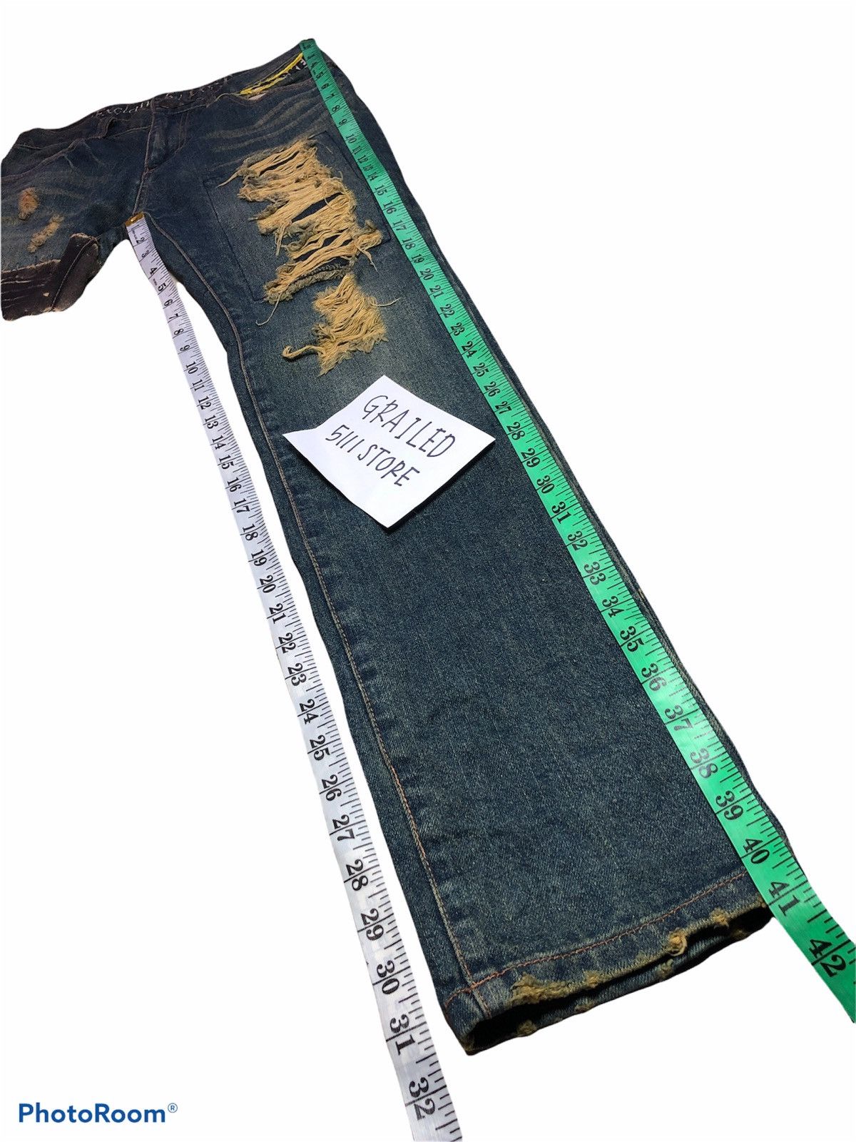 Other RIPPED DISTRESSED DENIM Size US 29 - 13 Thumbnail