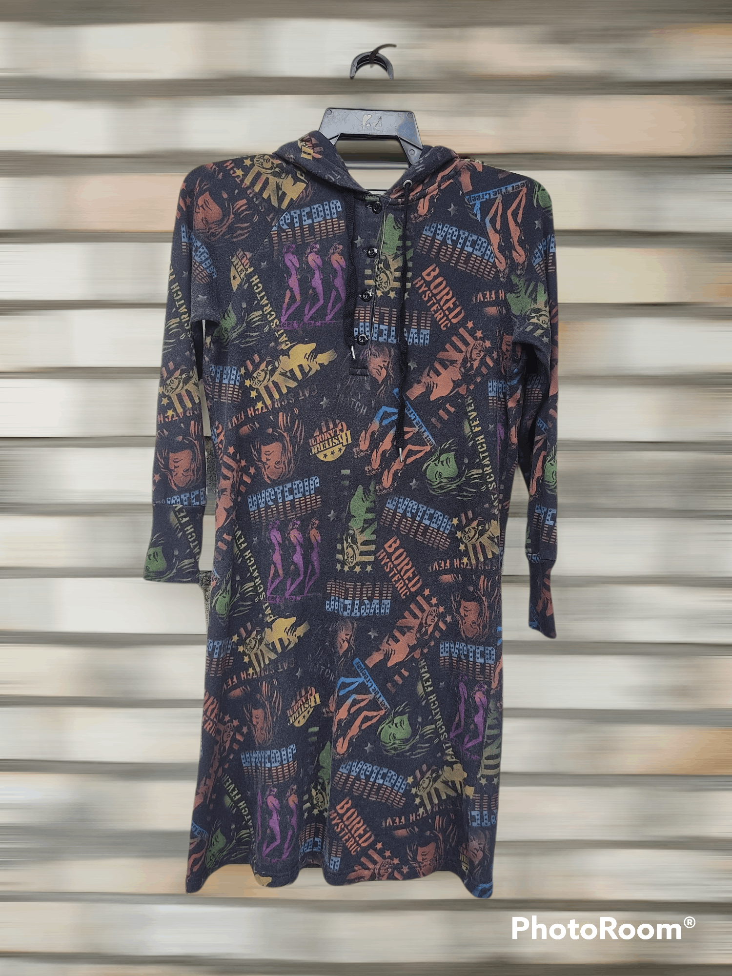 Hysteric Glamour Bored Hysteric Full Print Sweetshirts Hoodies Size XS / US 0-2 / IT 36-38 - 1 Thumbnail
