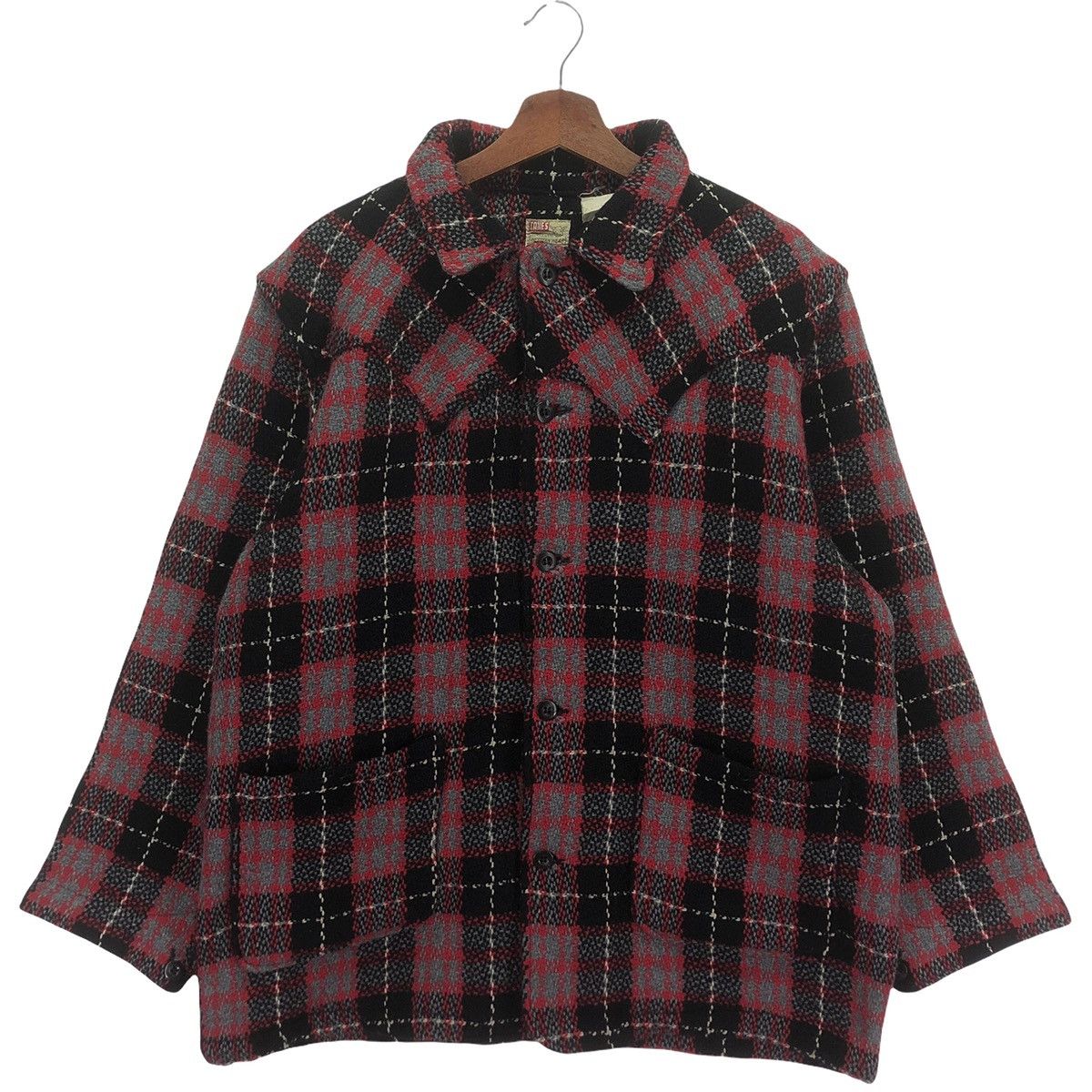 Buzz Rickson's × Sugar Cane × Toyo Enterprises Vintage Sugar Canes Short Horn Button Sweater Size US M / EU 48-50 / 2 - 1 Thumbnail
