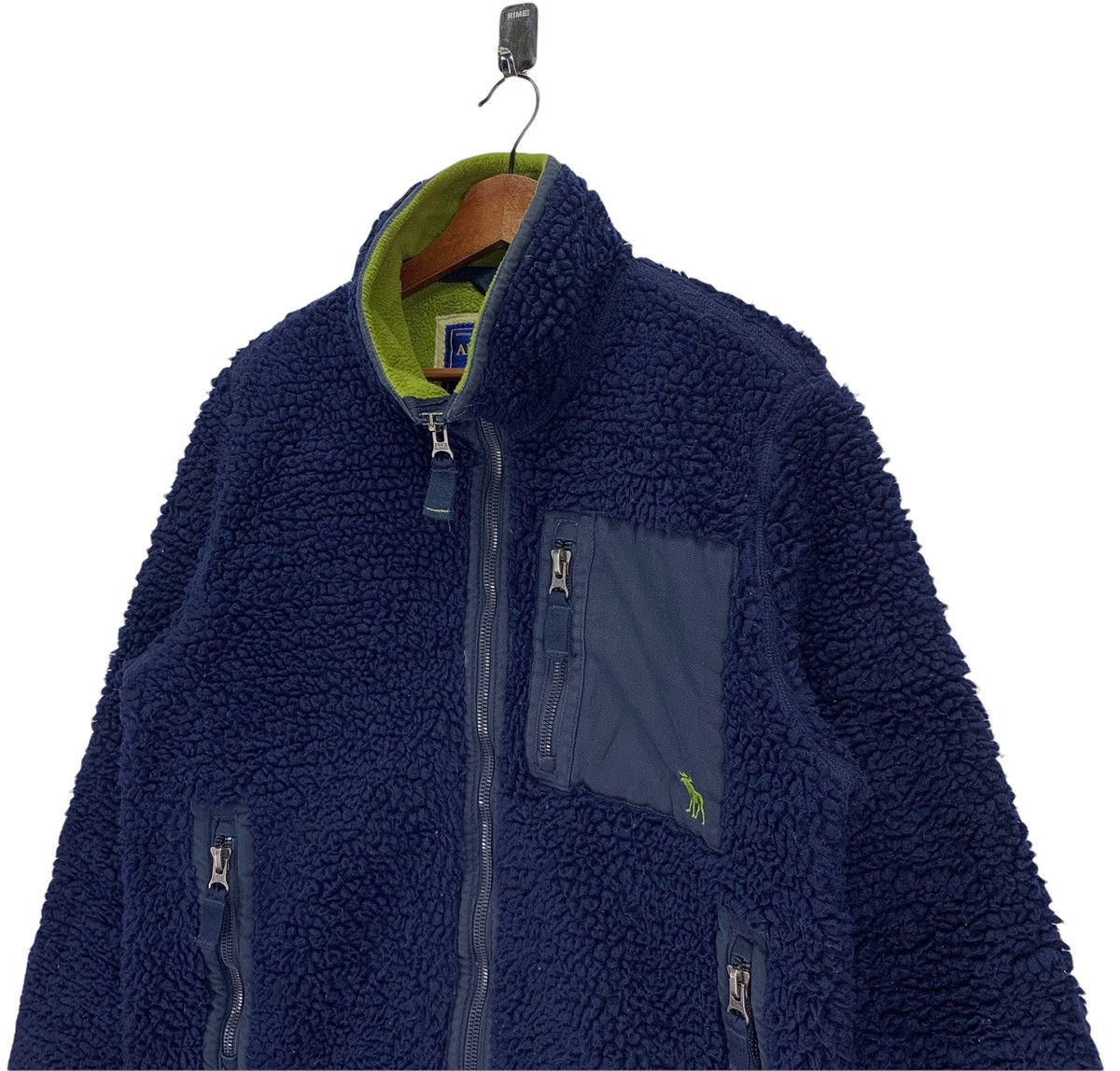 Abercrombie & Fitch Vintage Abercrombie & Fitch Fleece Deep Pile Retro Sweater Size US M / EU 48-50 / 2 - 3 Thumbnail