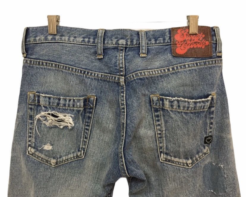 20471120 RNA Pre DNA Patchwork distressed strawberry Punk denim Size US 30 / EU 46 - 9 Thumbnail
