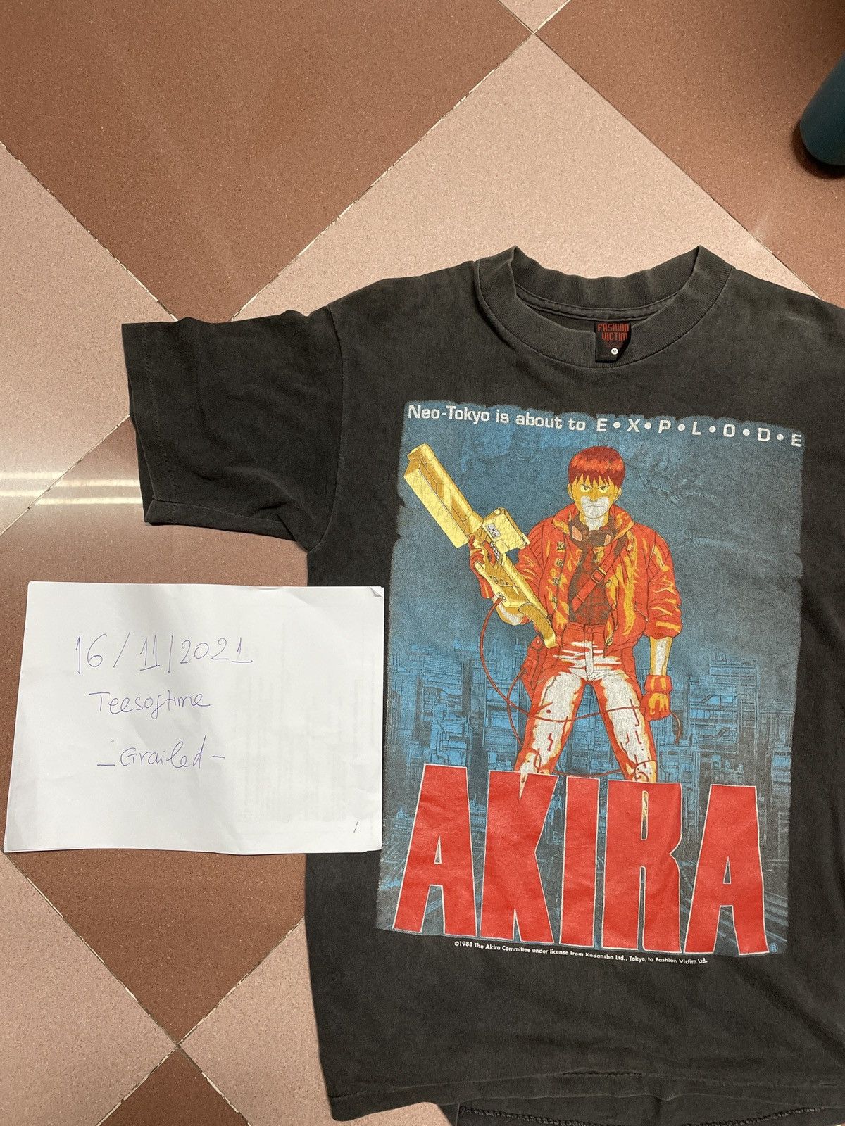 Vintage 1988 Akira shirt Short Sleeve T Shirts