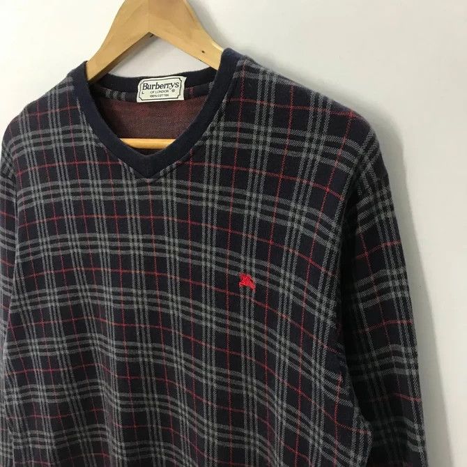 Burberry 💣 OFFER Vtg BURBERRY LONDON Nova Check Tshirt Size US M / EU 48-50 / 2 - 3 Thumbnail