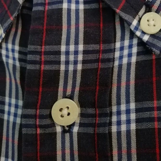Burberry 💣 OFFER Vtg BURBERRY LONDON Nova Check Button Up Shirt Size US L / EU 52-54 / 3 - 3 Thumbnail