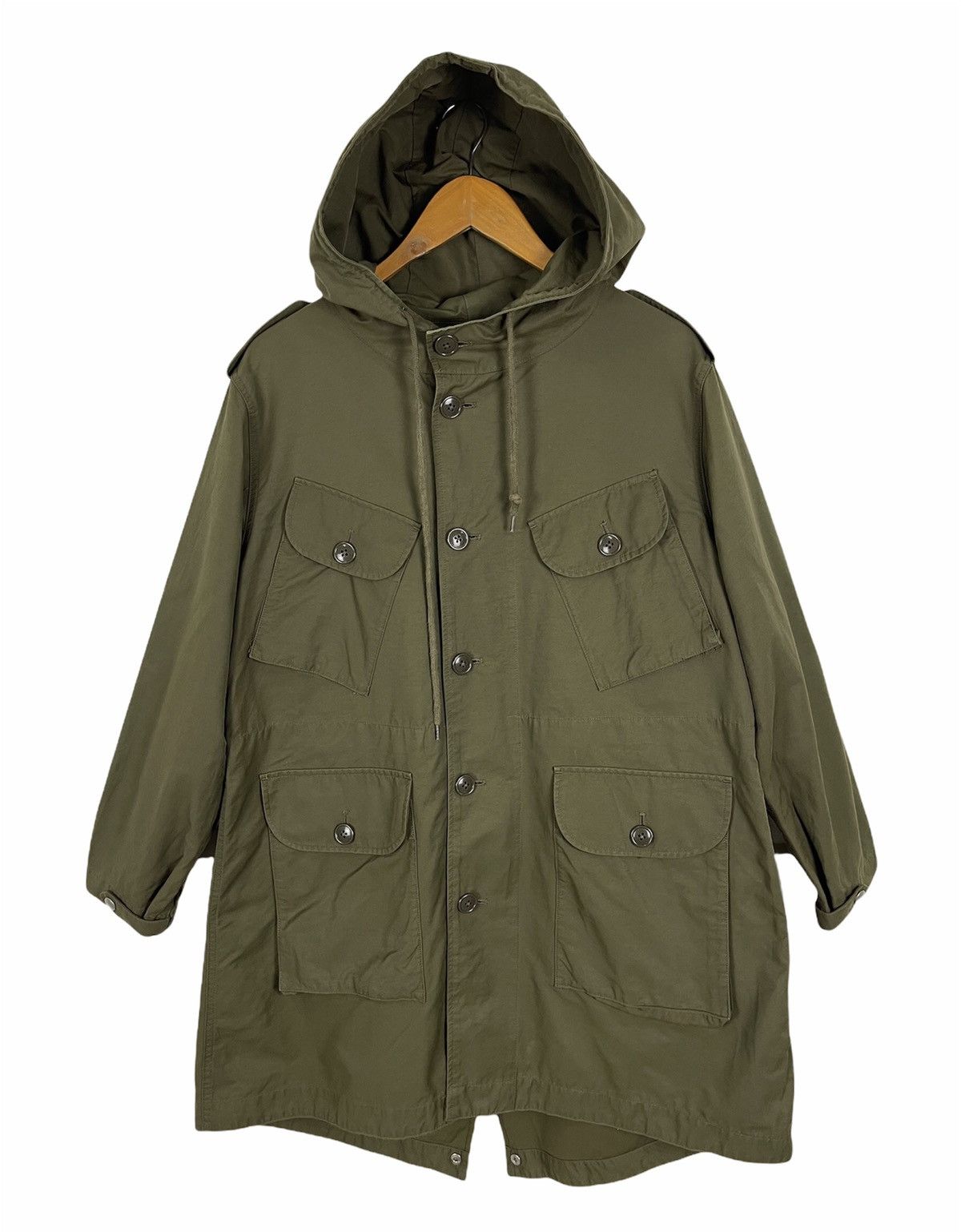 Beams Plus Green Patches Pockets BEAMS BOY Parkas Hoodie Size US M / EU 48-50 / 2 - 4 Thumbnail