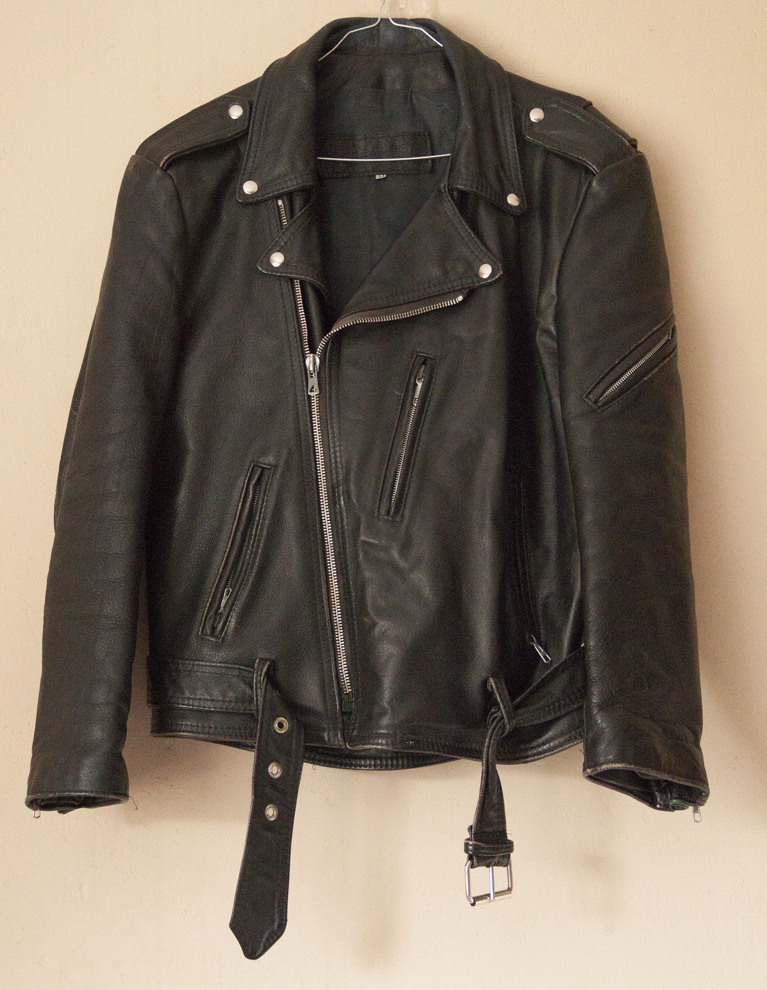 Vintage leather ramones jacket