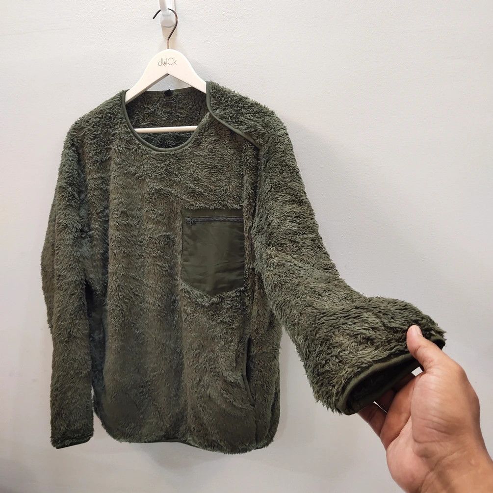Engineered Garments × Uniqlo Engineered Garments crewneck fleece jacket Size US M / EU 48-50 / 2 - 4 Thumbnail
