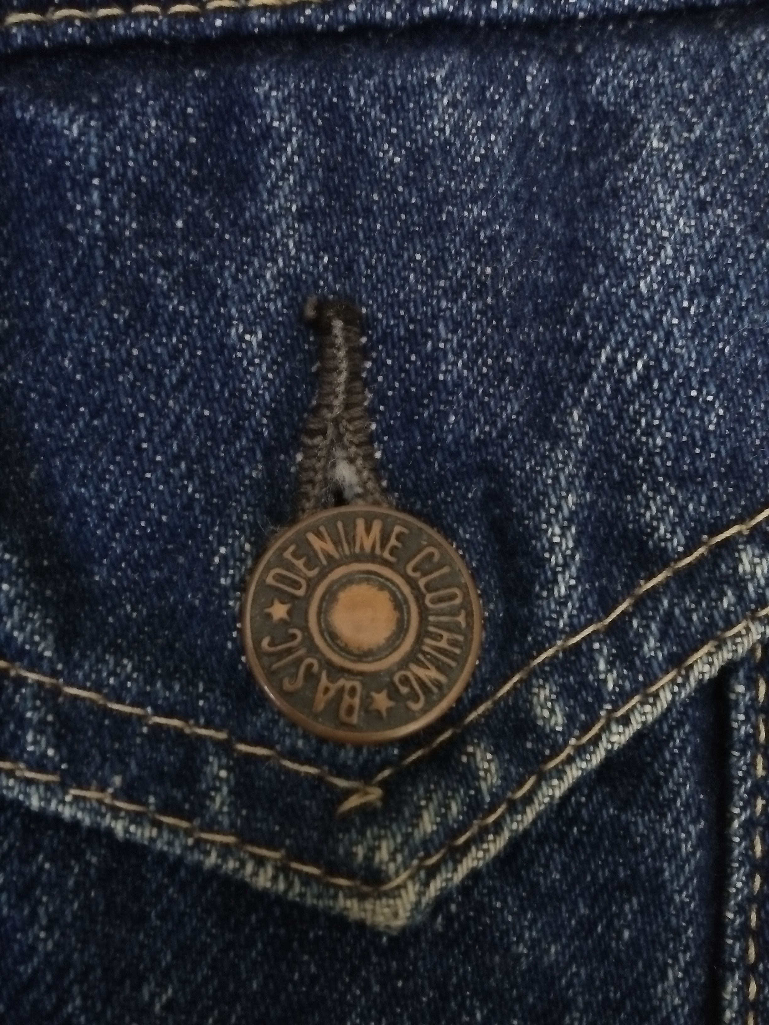 Denime × Vintage VTG DENIME JAPAN DENIM JACKET SELVEDGE (B97) Size US M / EU 48-50 / 2 - 5 Thumbnail
