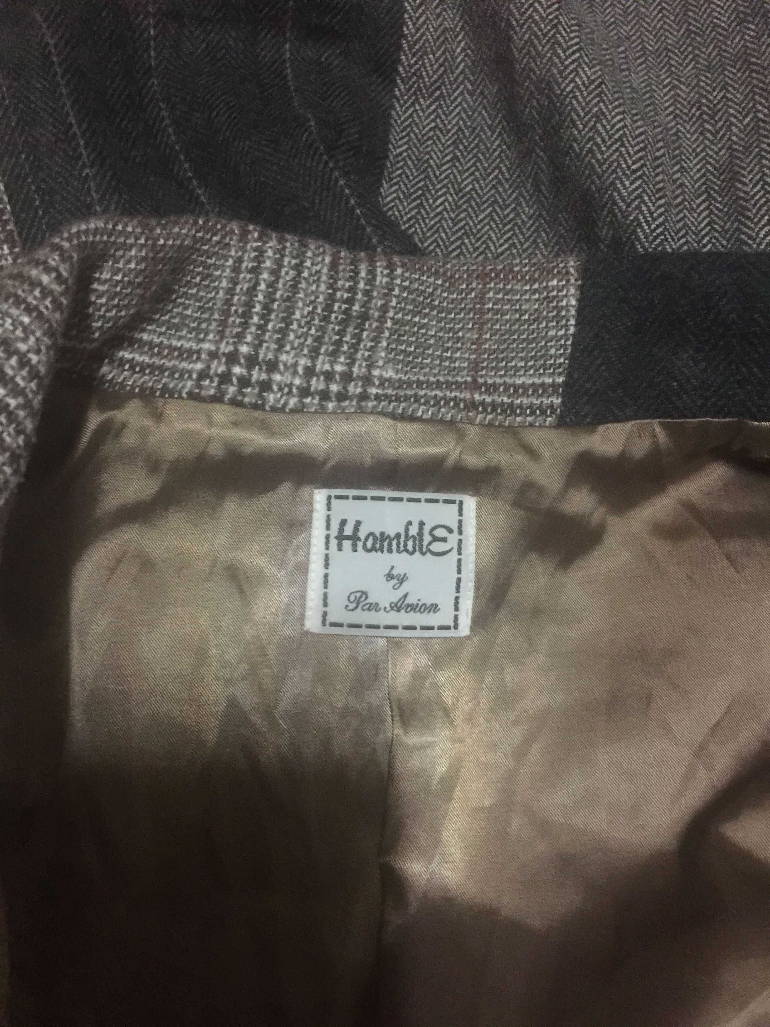 Designer × Japanese Brand × Vintage Hamble By Par Avion Patchwork Jacket Nice Design (Ladies) Size US M / EU 48-50 / 2 - 5 Thumbnail