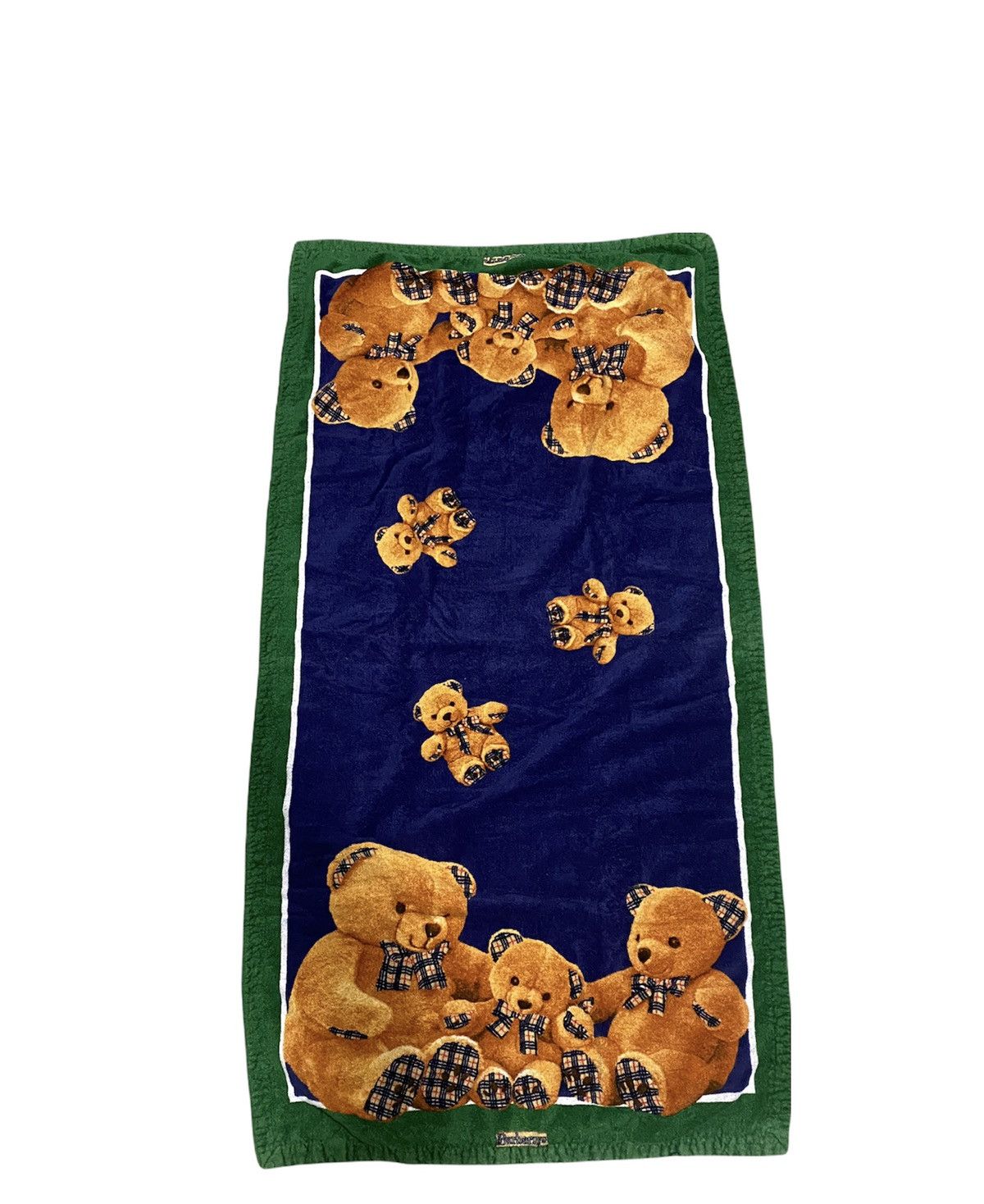 Burberry 🔥Vintage Burberrys Bear Towel/Rare Burberry Bears Towel Size ONE SIZE - 2 Thumbnail