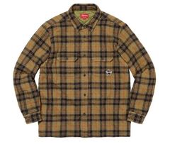 Supreme Quilted Flannel | Grailed