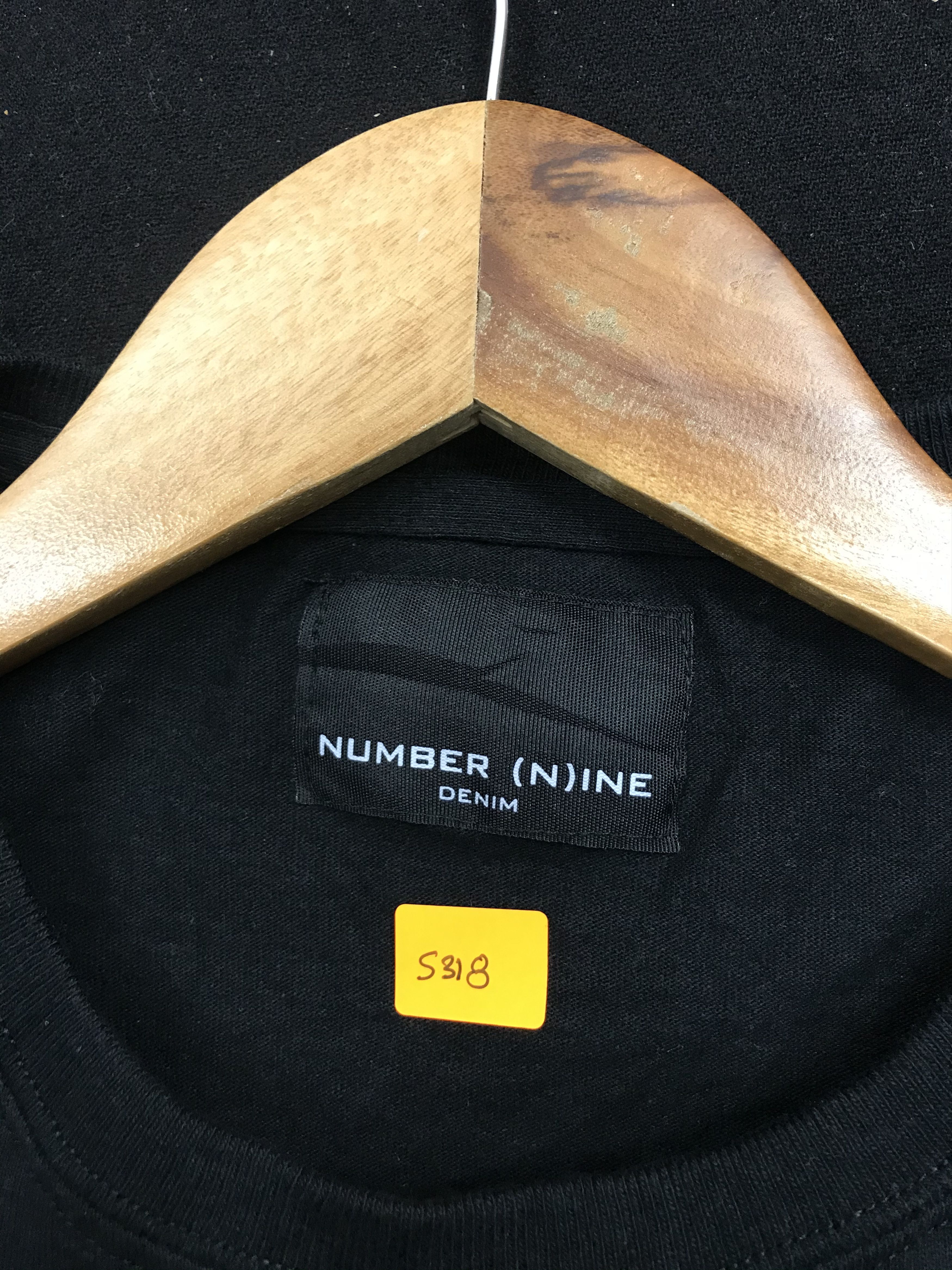 Japanese Brand × Number (N)ine Number nine tee spiral big logo Size US M / EU 48-50 / 2 - 3 Thumbnail