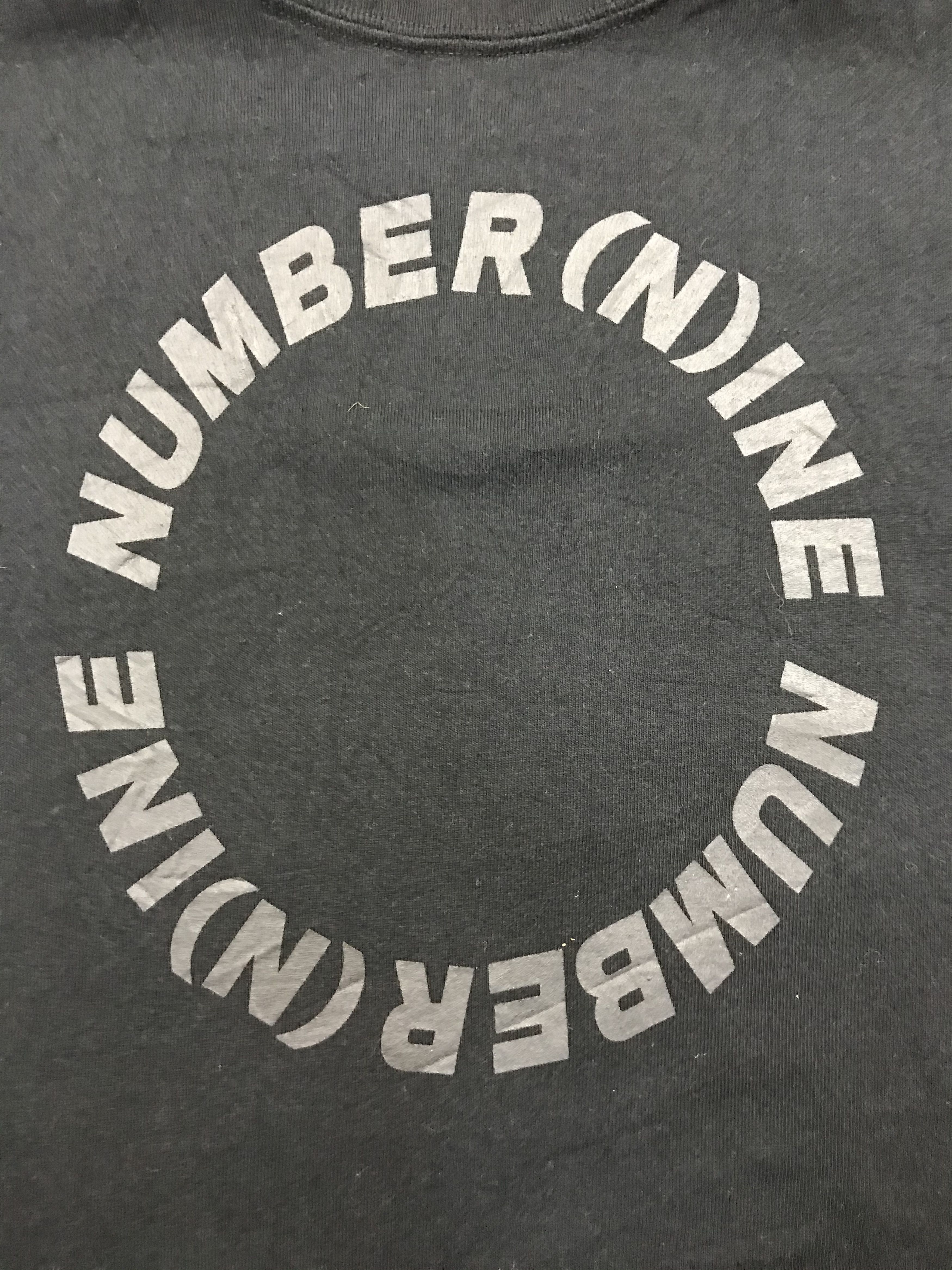 Japanese Brand × Number (N)ine Number nine tee spiral big logo Size US M / EU 48-50 / 2 - 6 Thumbnail