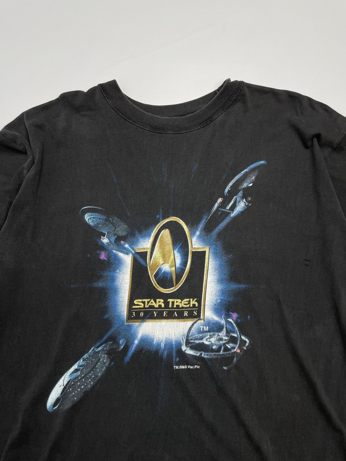 Vintage Vintage 1996 Star Trek 30 Years Movie T-Shirt Size US XL / EU 56 / 4 - 2 Thumbnail