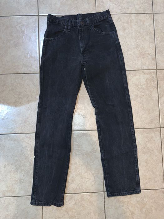 Vintage Vintage Black Washed Denim Jeans | Grailed