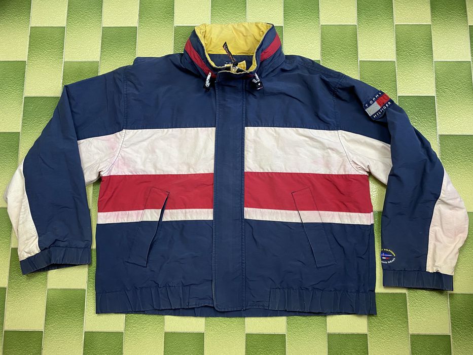 Vintage 2 Vtg Tommy Sailing Gear Hoodie Jacket & Vtg Tommy Jacket Grailed